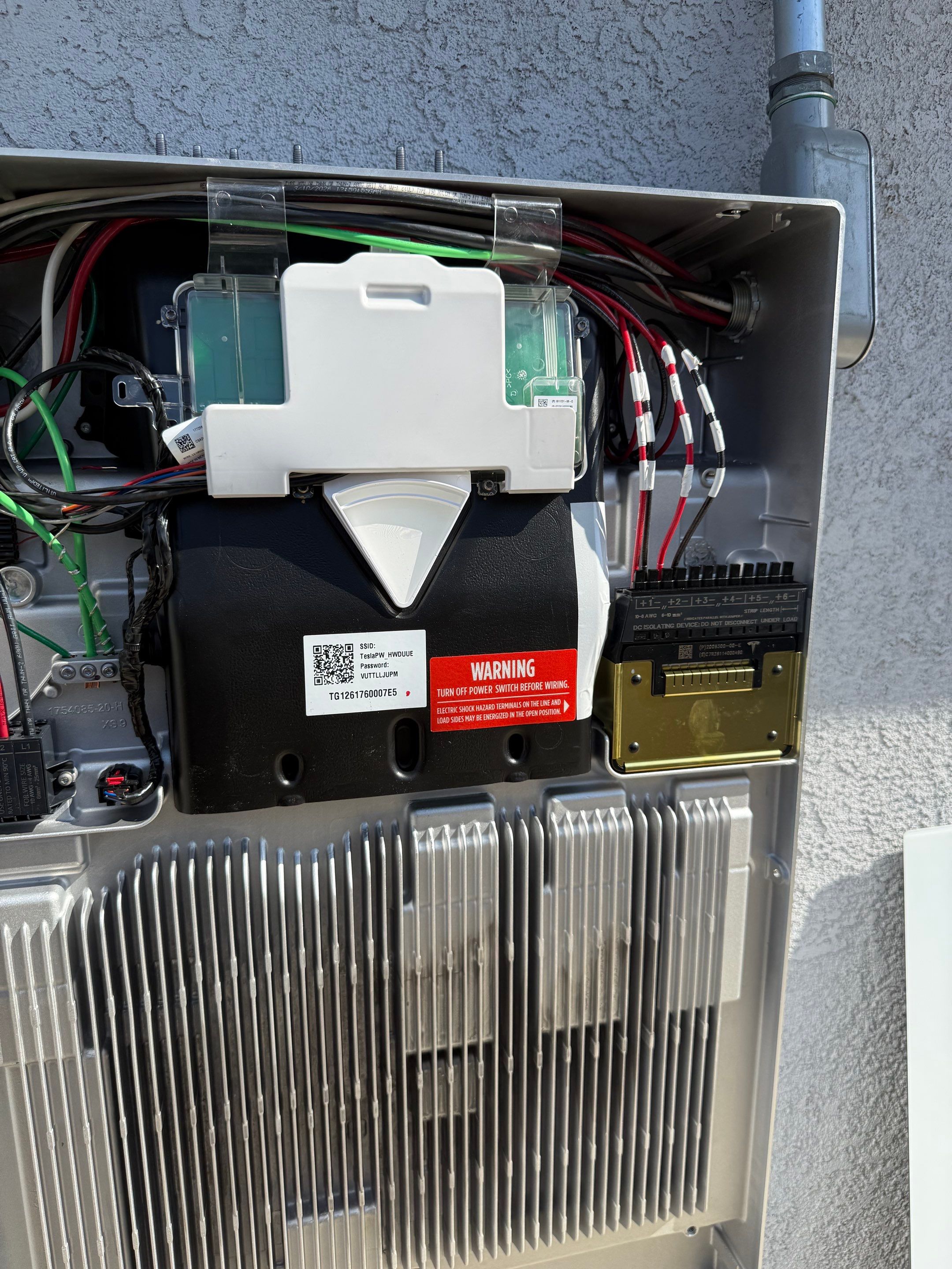 Residential Solar Array and Dual Tesla Powerwall Storage in Corona by VIBE SOLAR