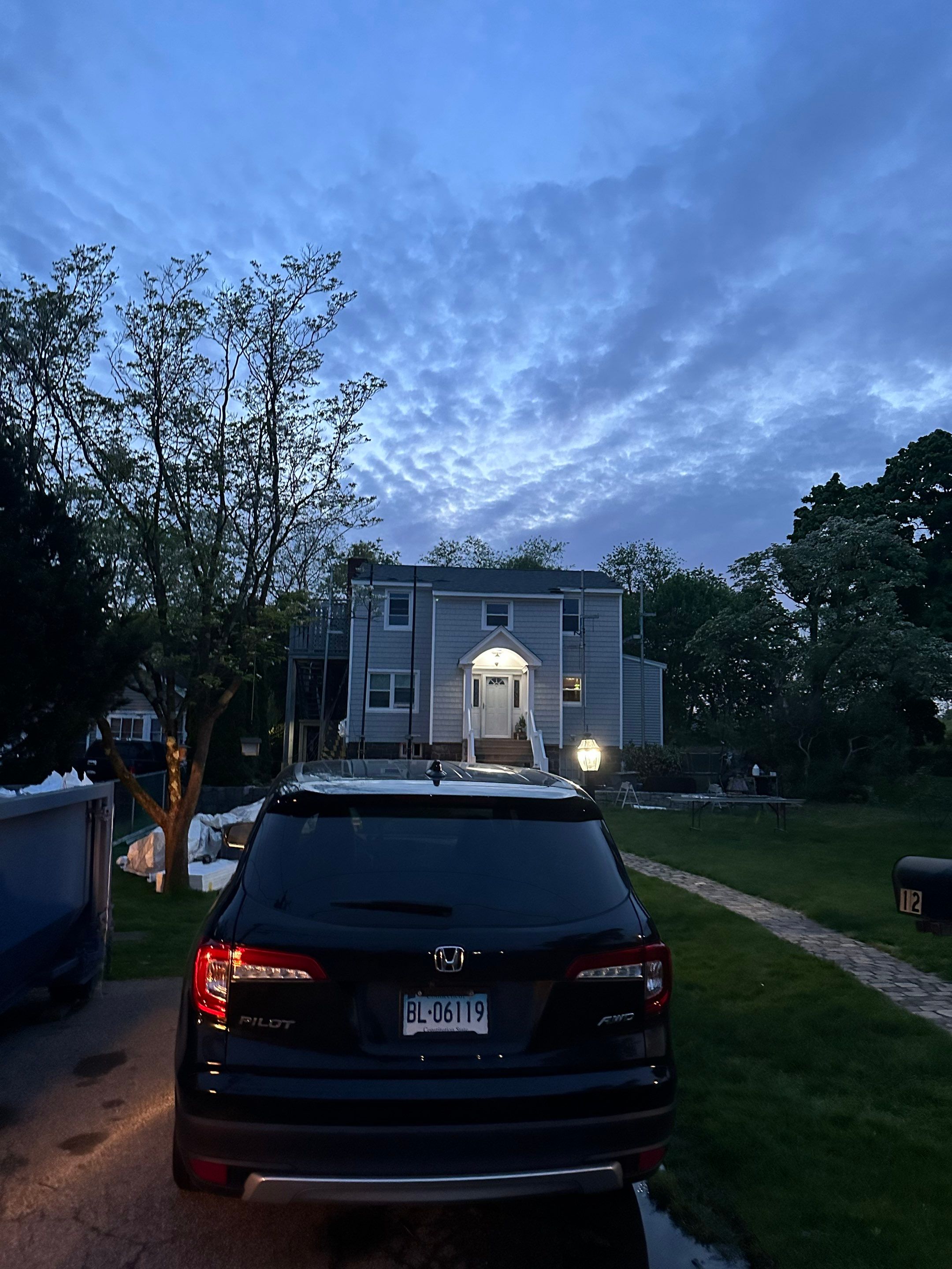 Siding Installation using Certainteed Cedar Impressions Straight Edge Perfection Shingles - D7 - Sterling Gray by A Plus Exterior