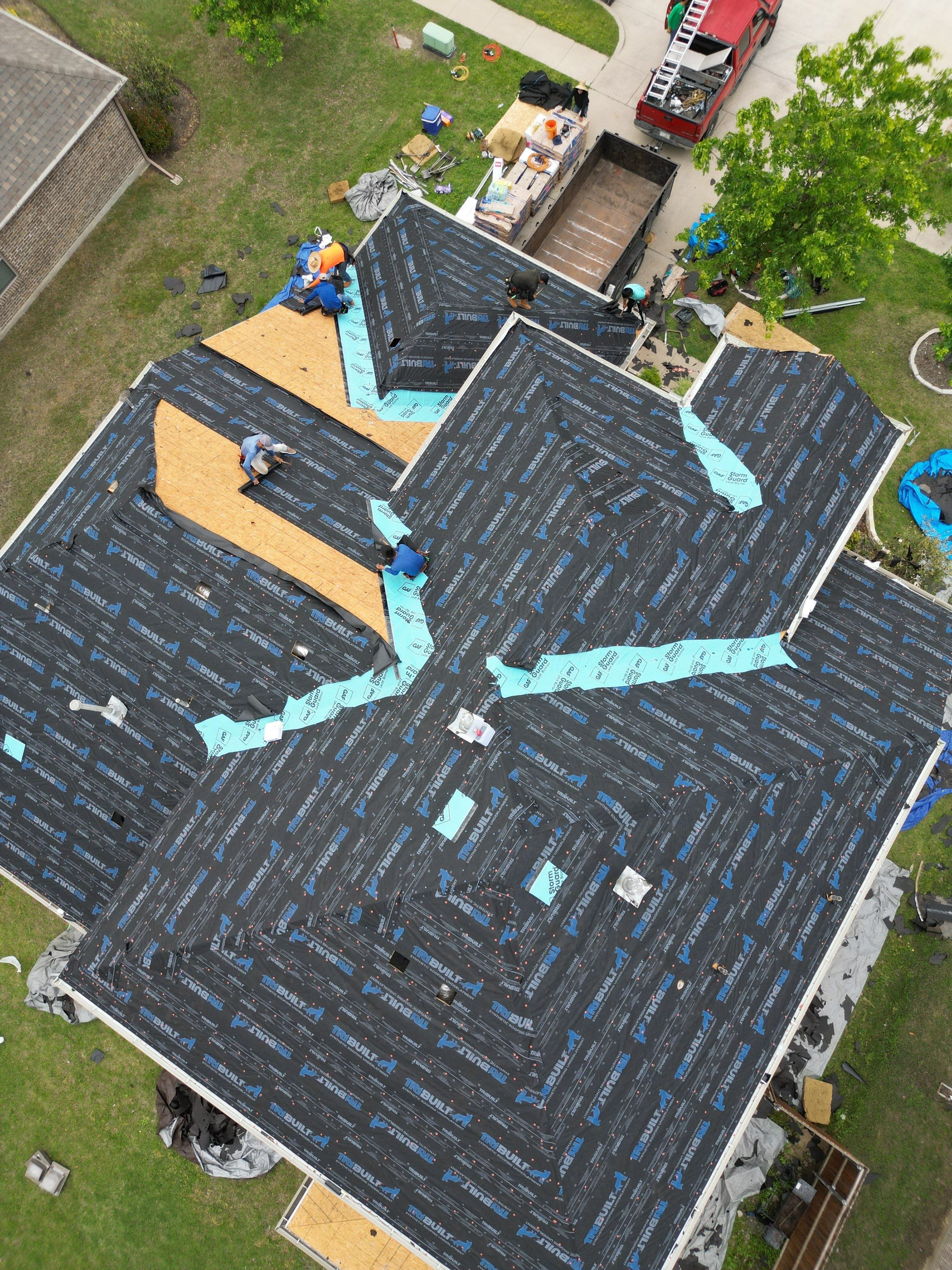 Project in Wylie by Rhino Roofing and General Contracting, LLC