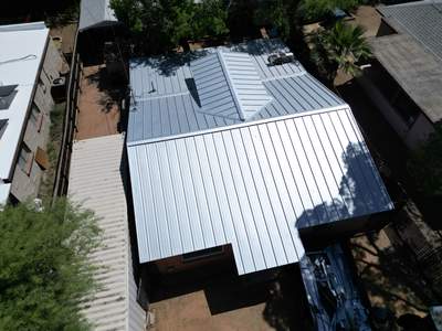 Galvanized Steel Standing Seam