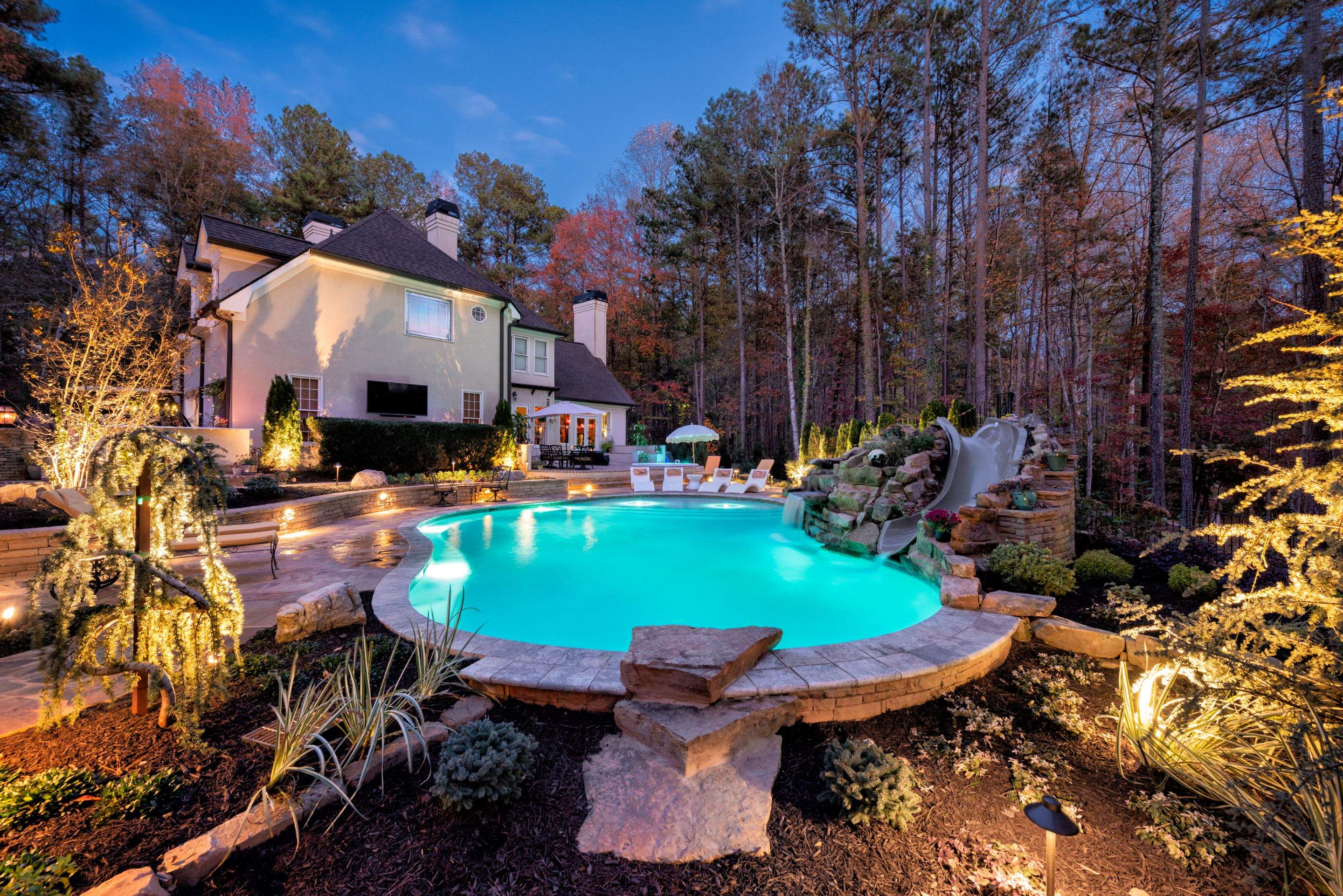 Project in Powder Springs by Aquarama Pools and Spas