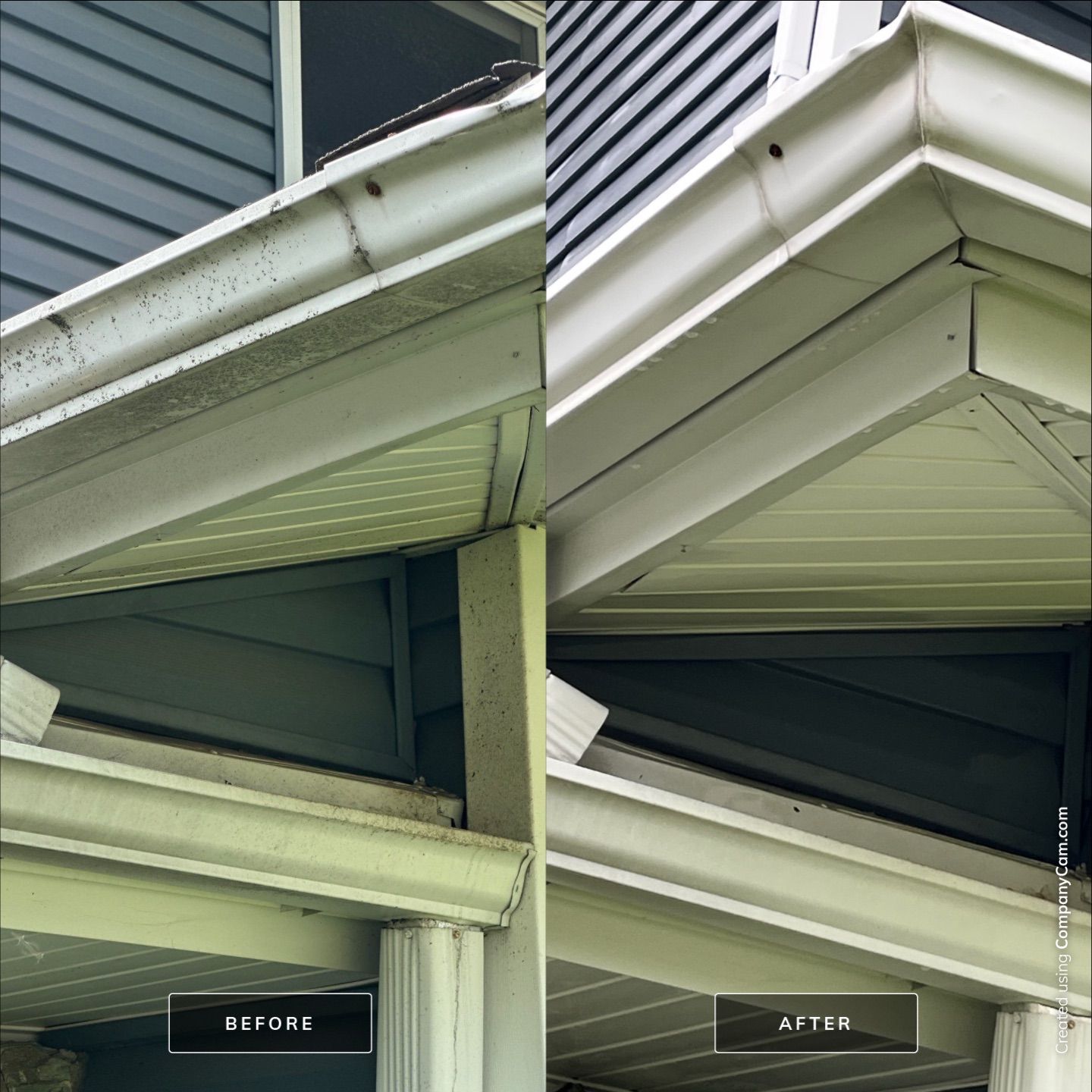 Project in Elk Grove Village by Simmons Power & Soft Washing