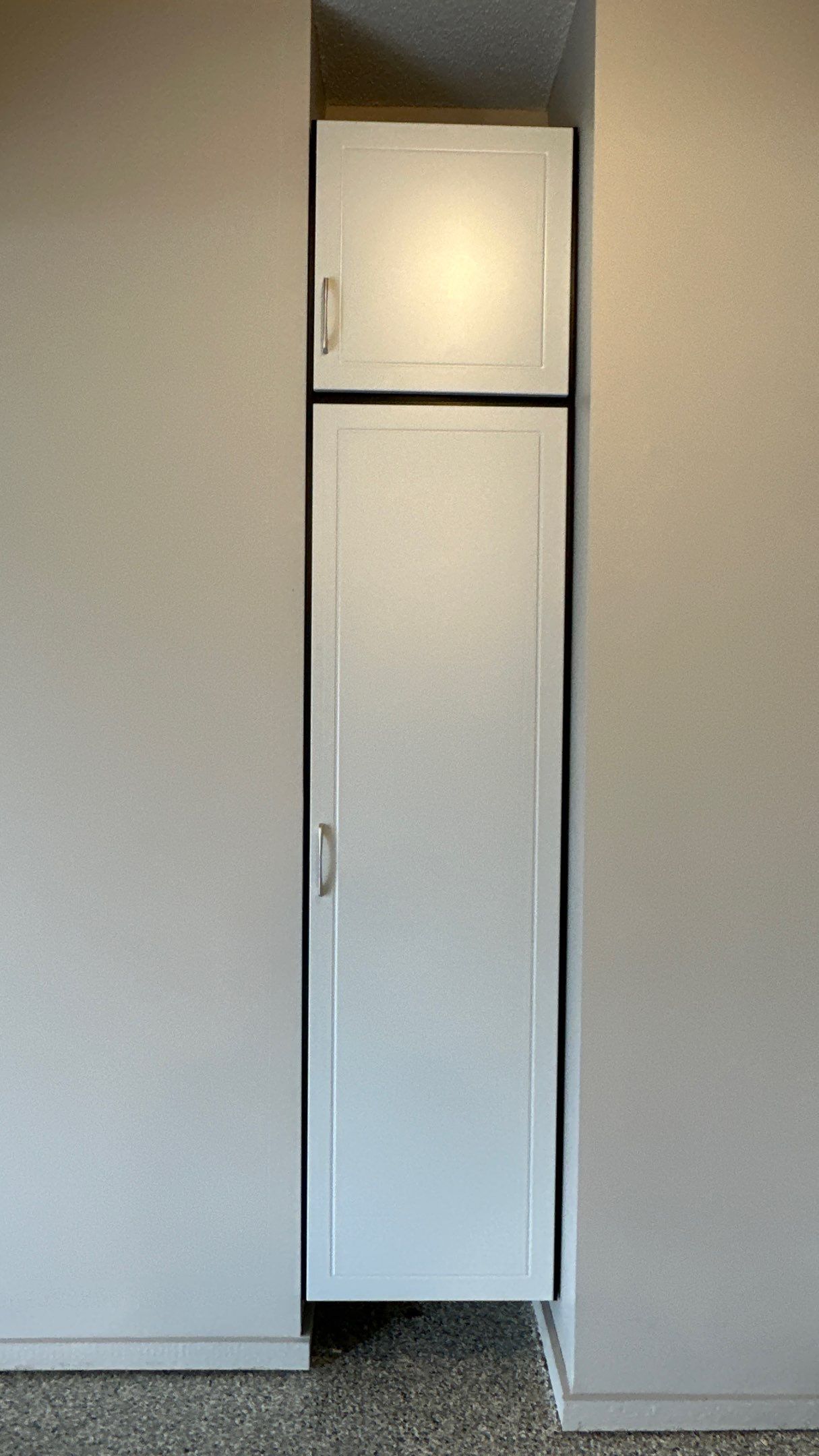 Erica G added cabinets that make all the difference  by Banner Garage