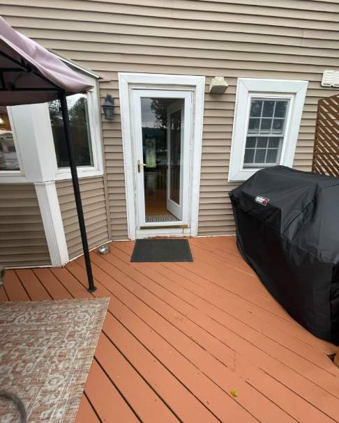 Deck Resurface + Extension  in Randolph by deck guardian
