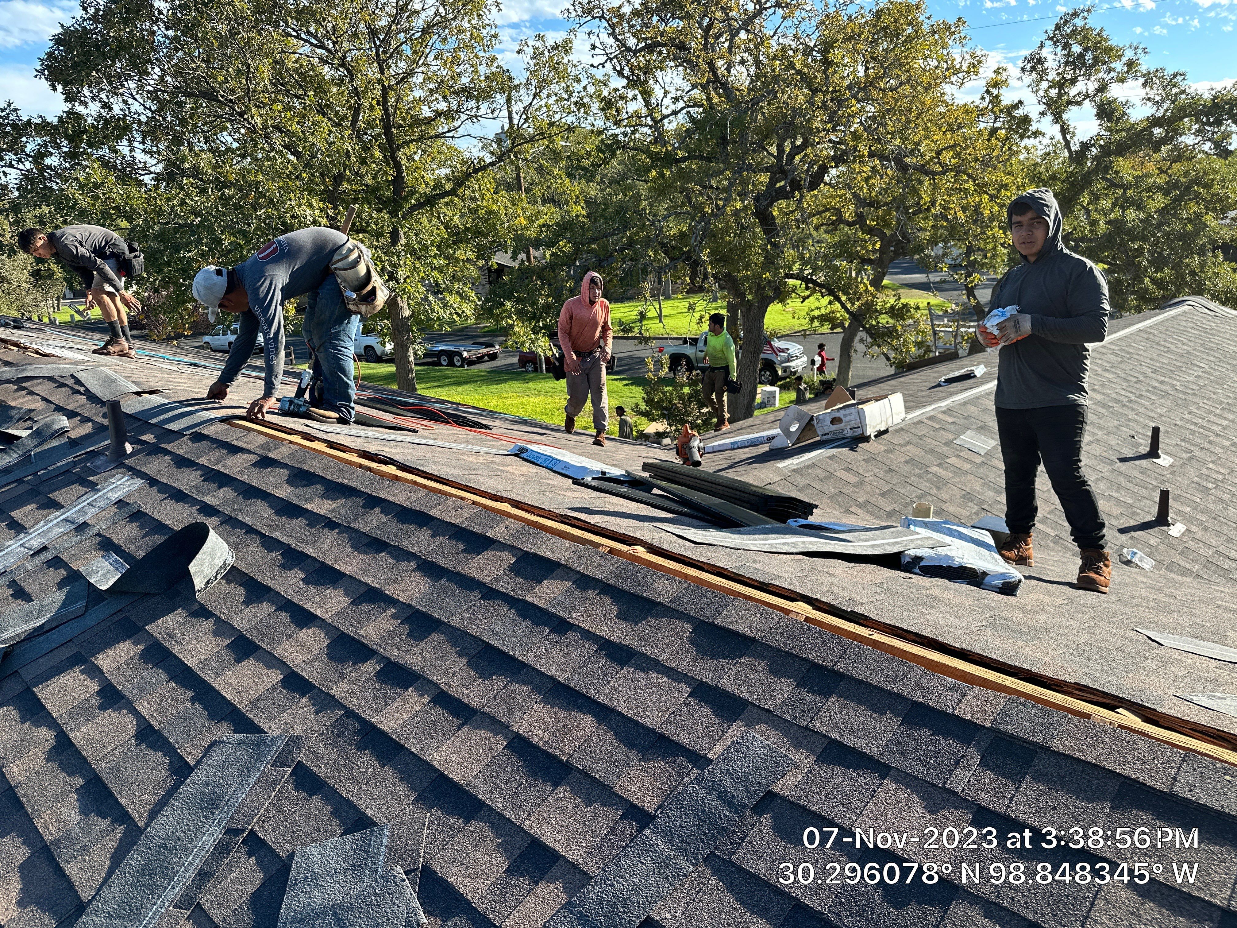 Fredericksburg Hail Damage Restoration and Full Roof Replacement by Caliber Restoration LLC