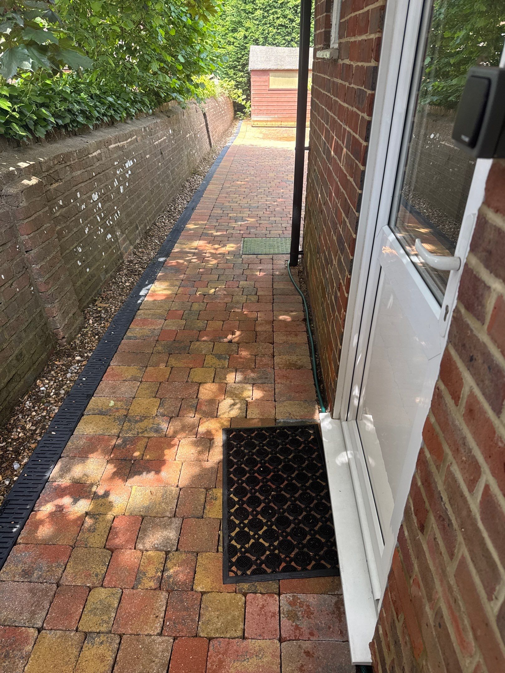 Patio Clean using Honda 21lt High Pressure Machine by Ges Exterior Cleaning ltd
