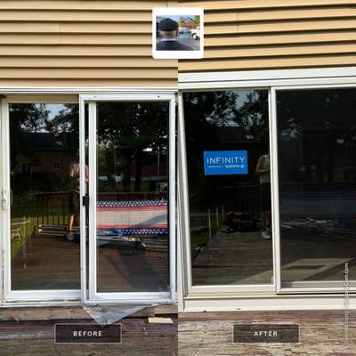 Infinity by Marvin Sliding Patio Door Installation