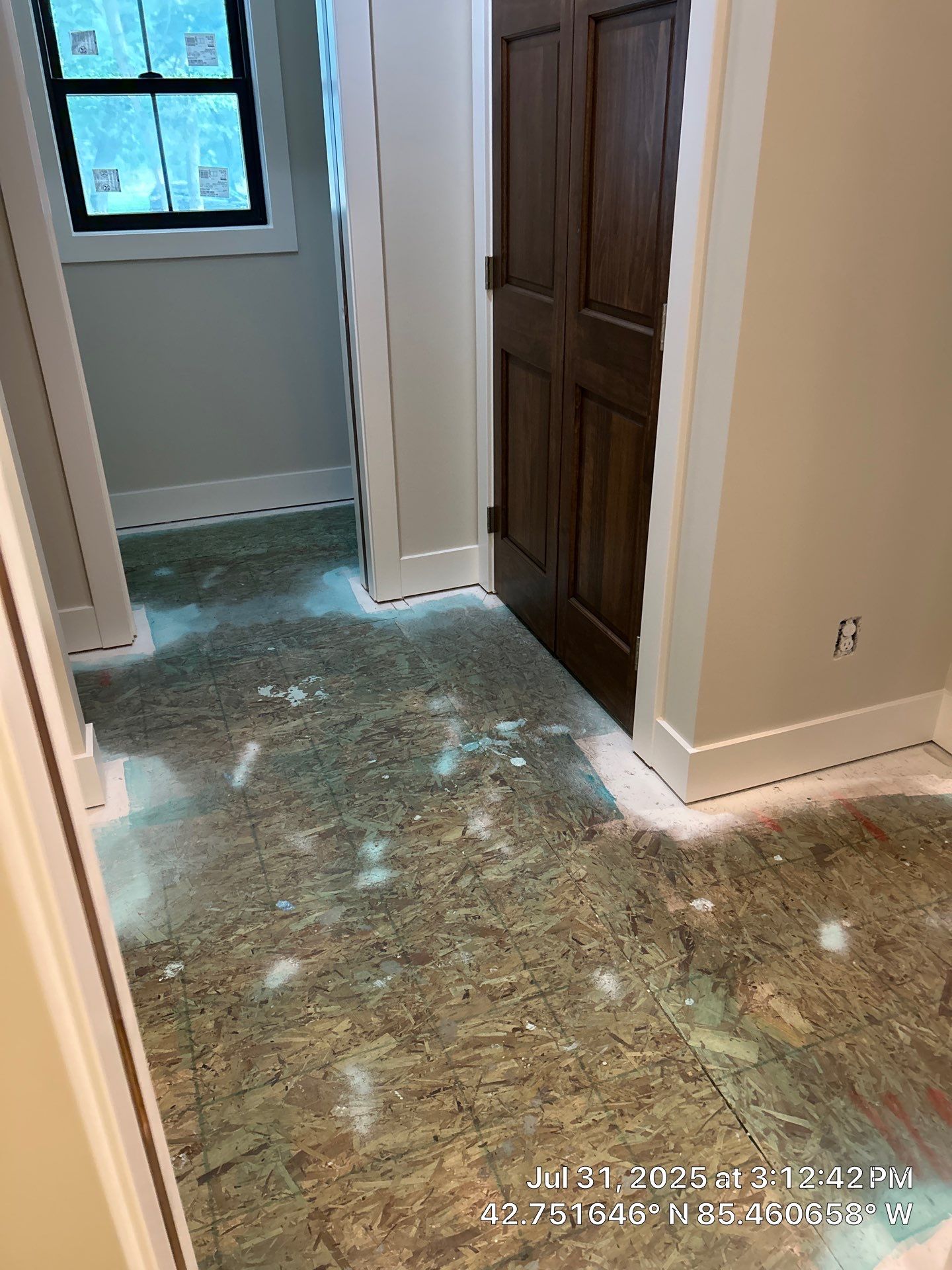 Installation of LVP in Middleville, Michigan by RTBaldwin Hardwood Floors