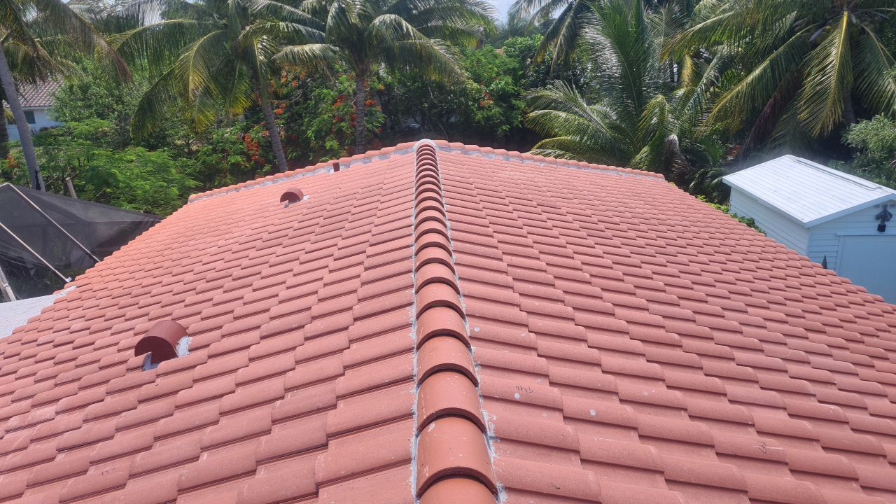 Residential Roofing Installation using Eagle Roofing Tile by BLUES BROTHERS ROOFING
