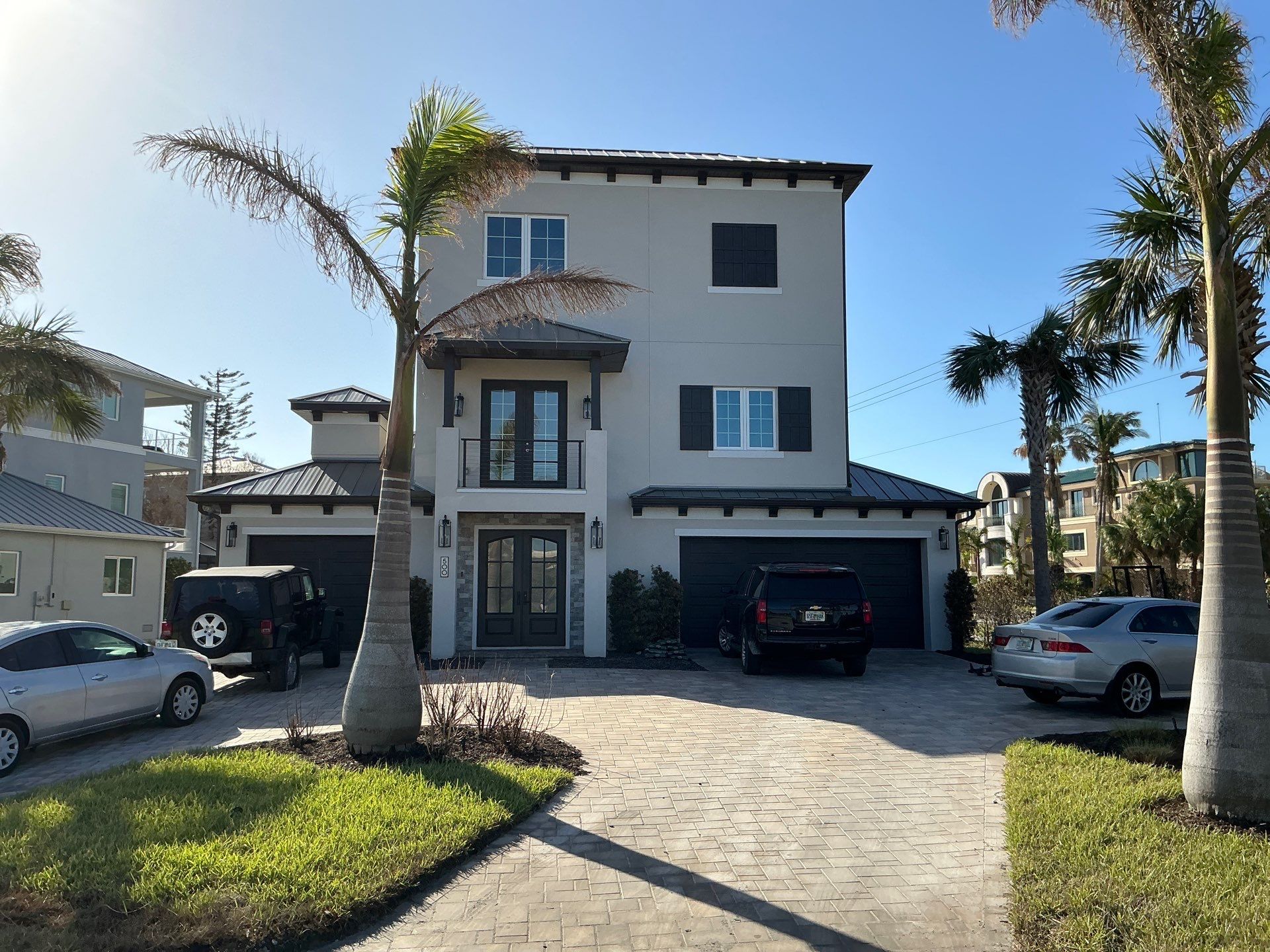 Bronze Aluminum Gutters in Longboat Key FL by Gutter Professors