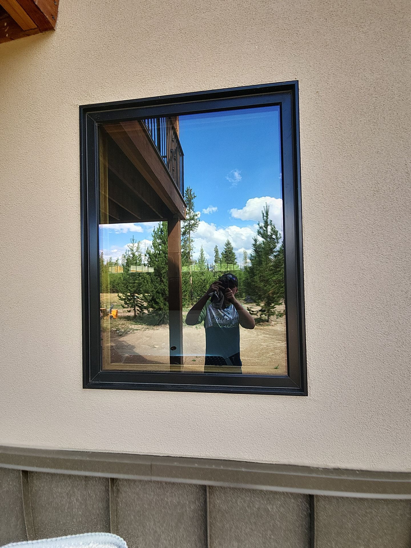 Window Washing using Ninja Scrubbers by Wheatley Creek Services