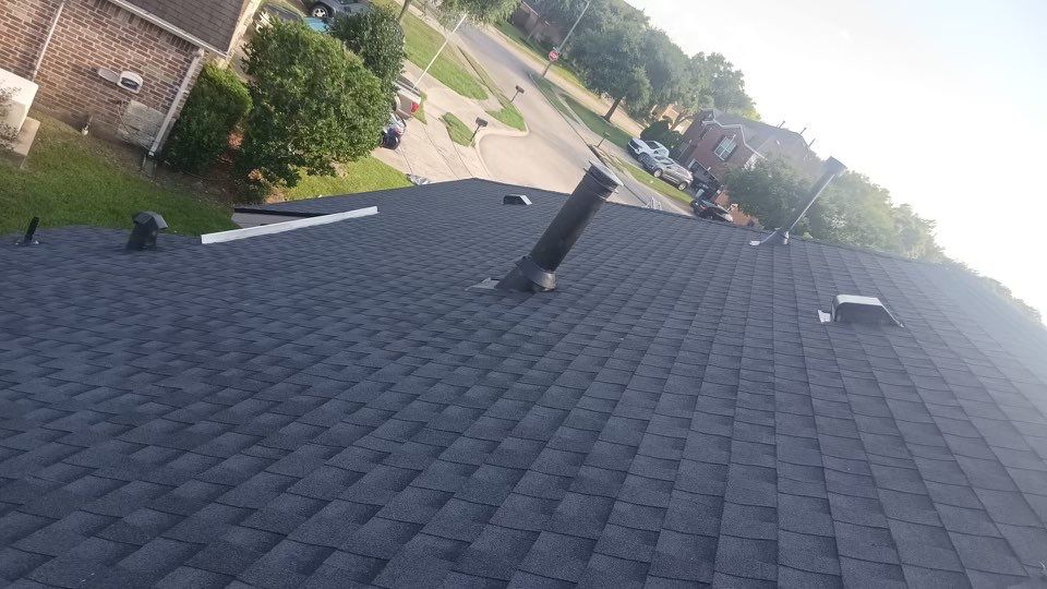 Residential Roof Replacement using GAF HDZ - Charcoal shingles by Elite Roofing LLC