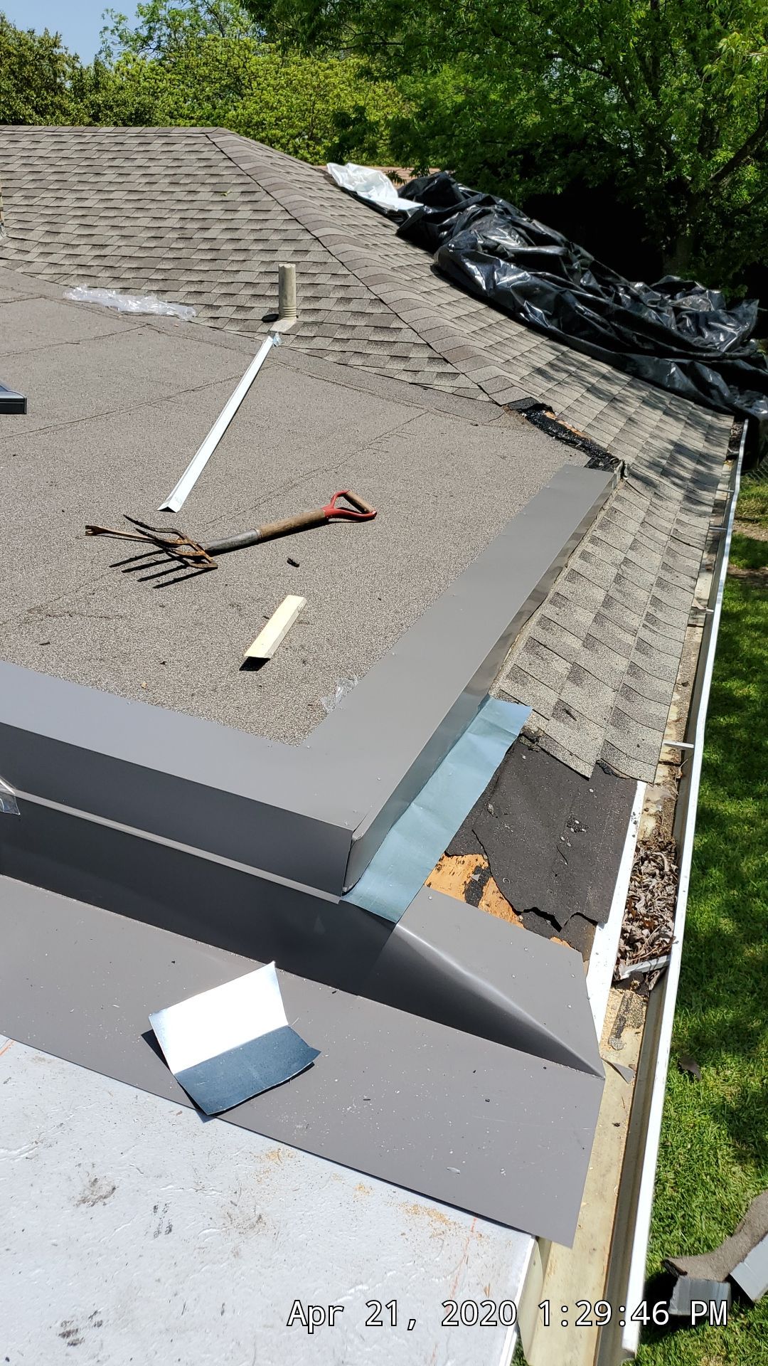 Residential Roofing Installation using Roofing Shingles by Harvey Roofing & Construction