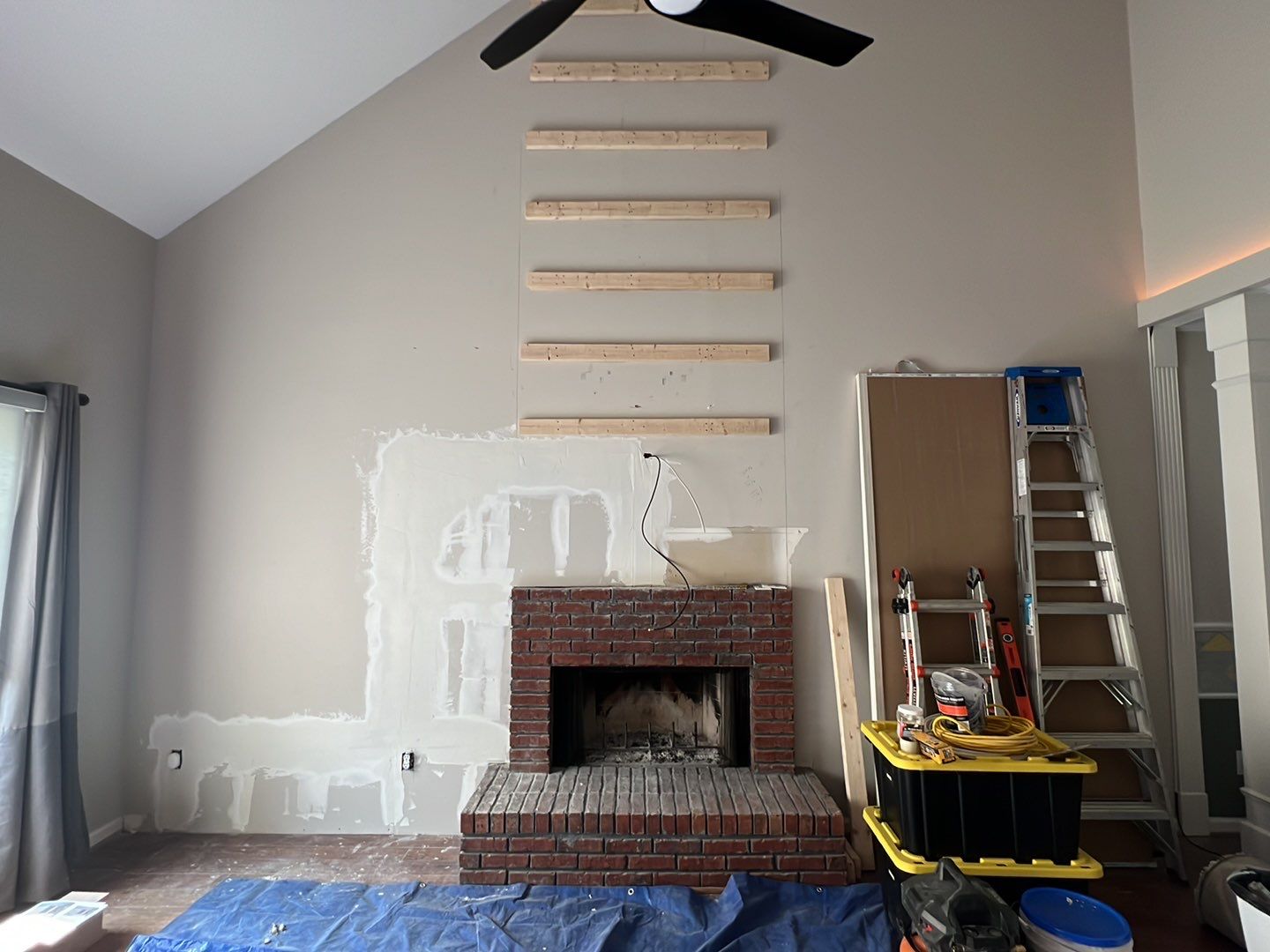 Ridgeway Parc - Chimney Buildout by Pillar and Pine