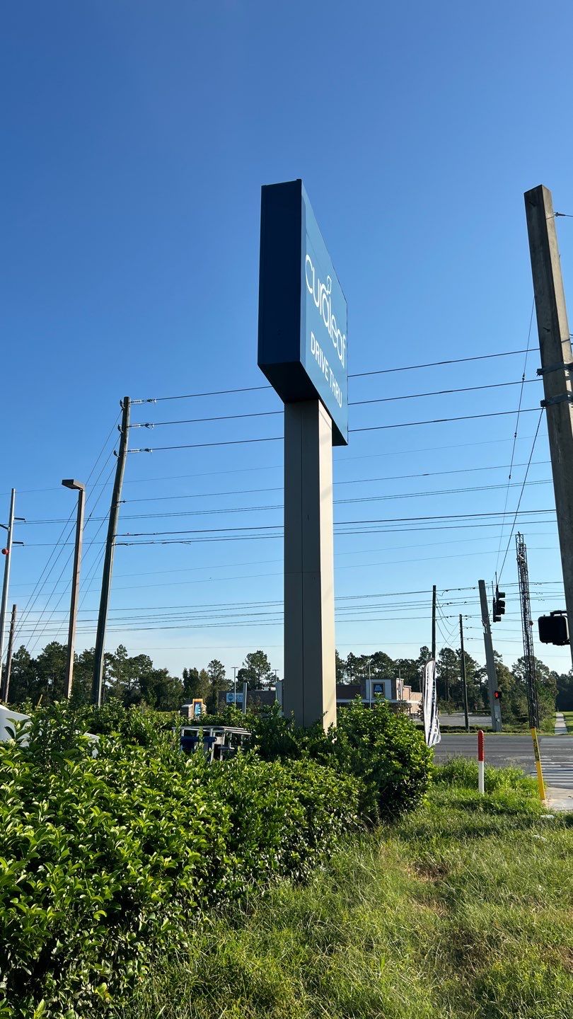 Curaleaf Receive and Install for Sign Partner by SignCrafters