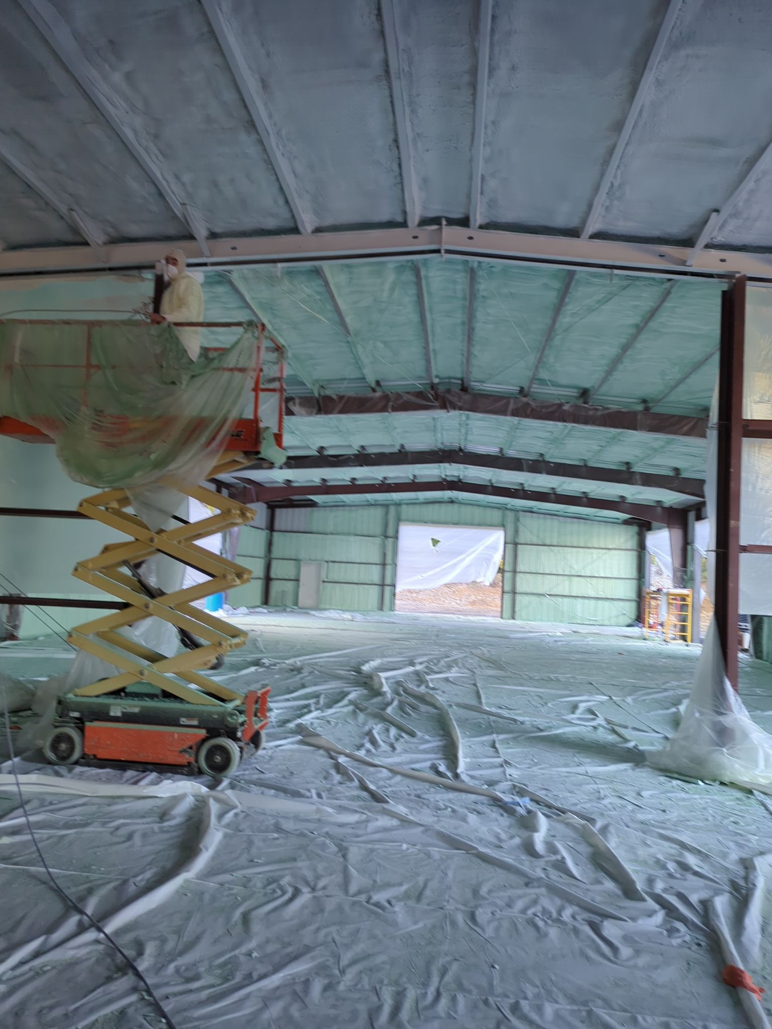 Commercial Building using Closed Cell Spray Foam by NYS Foam & Energy