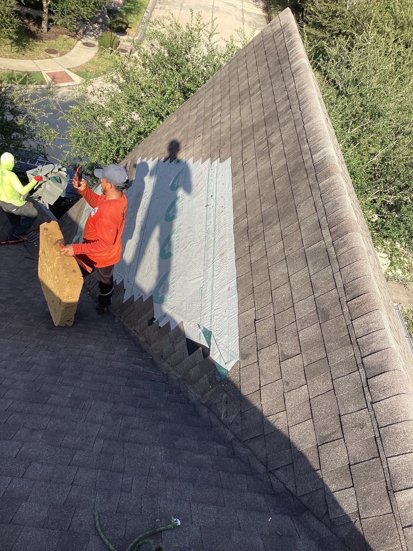 Residential Roofing Repair using Owen's Corning Duration (Lifetime) Shingles by Roof Repair Company