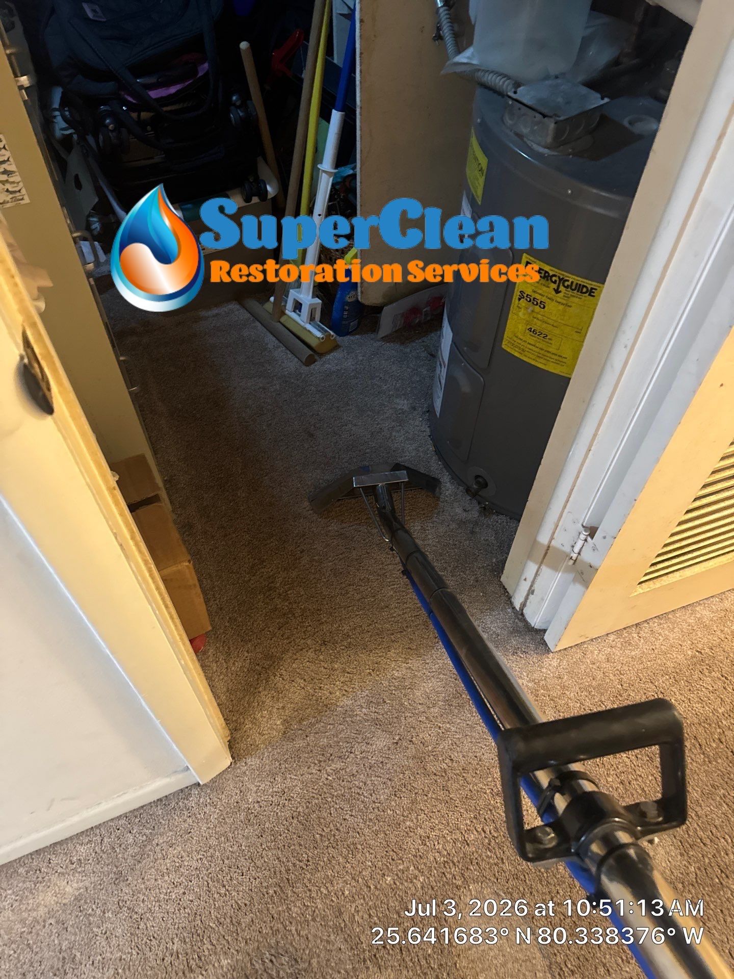 Comprehensive Water Damage Mitigation and Structural Drying in Miami by SuperClean