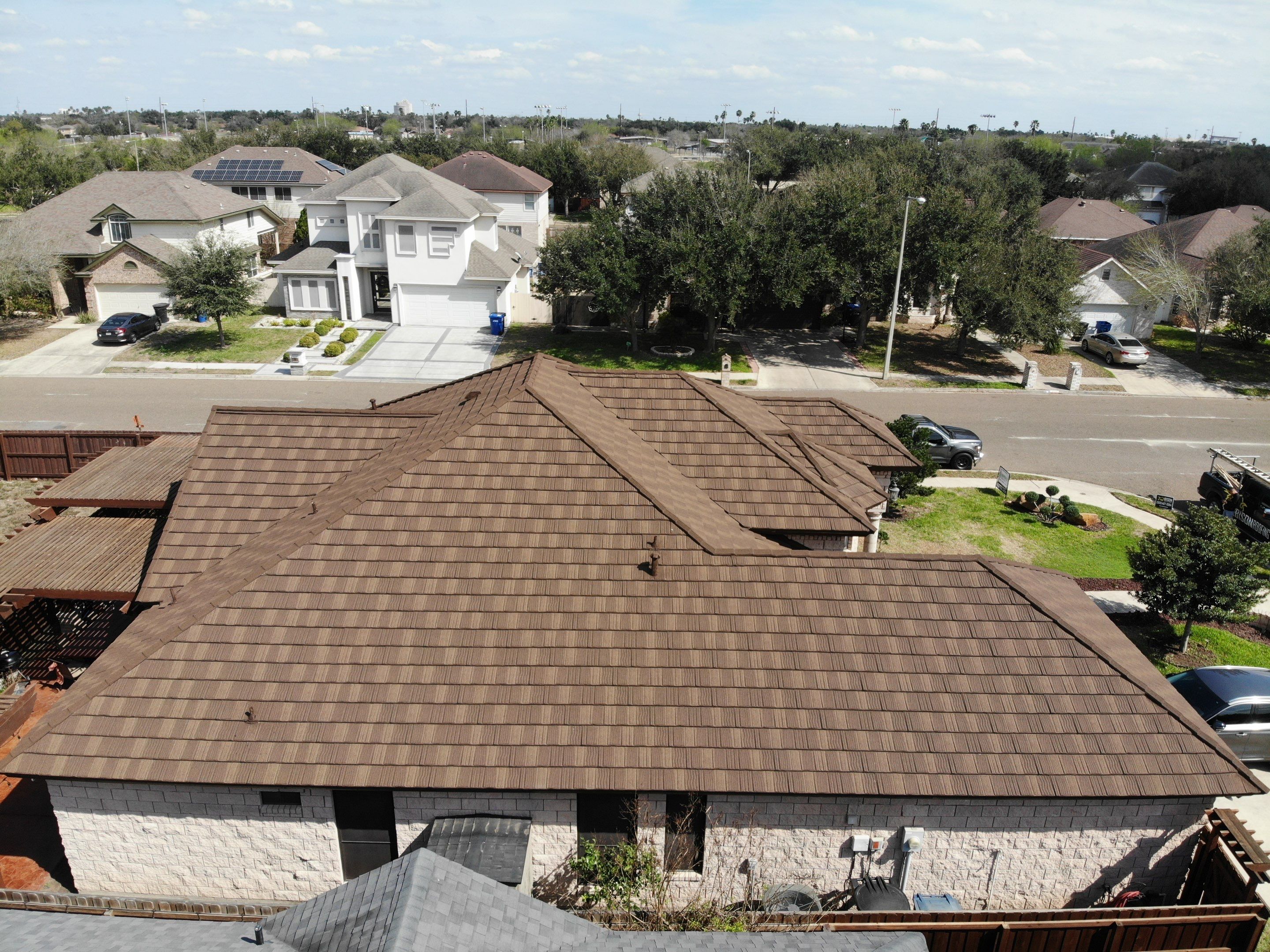 Decra Tile Roof Replacement  by Bison Roofing  