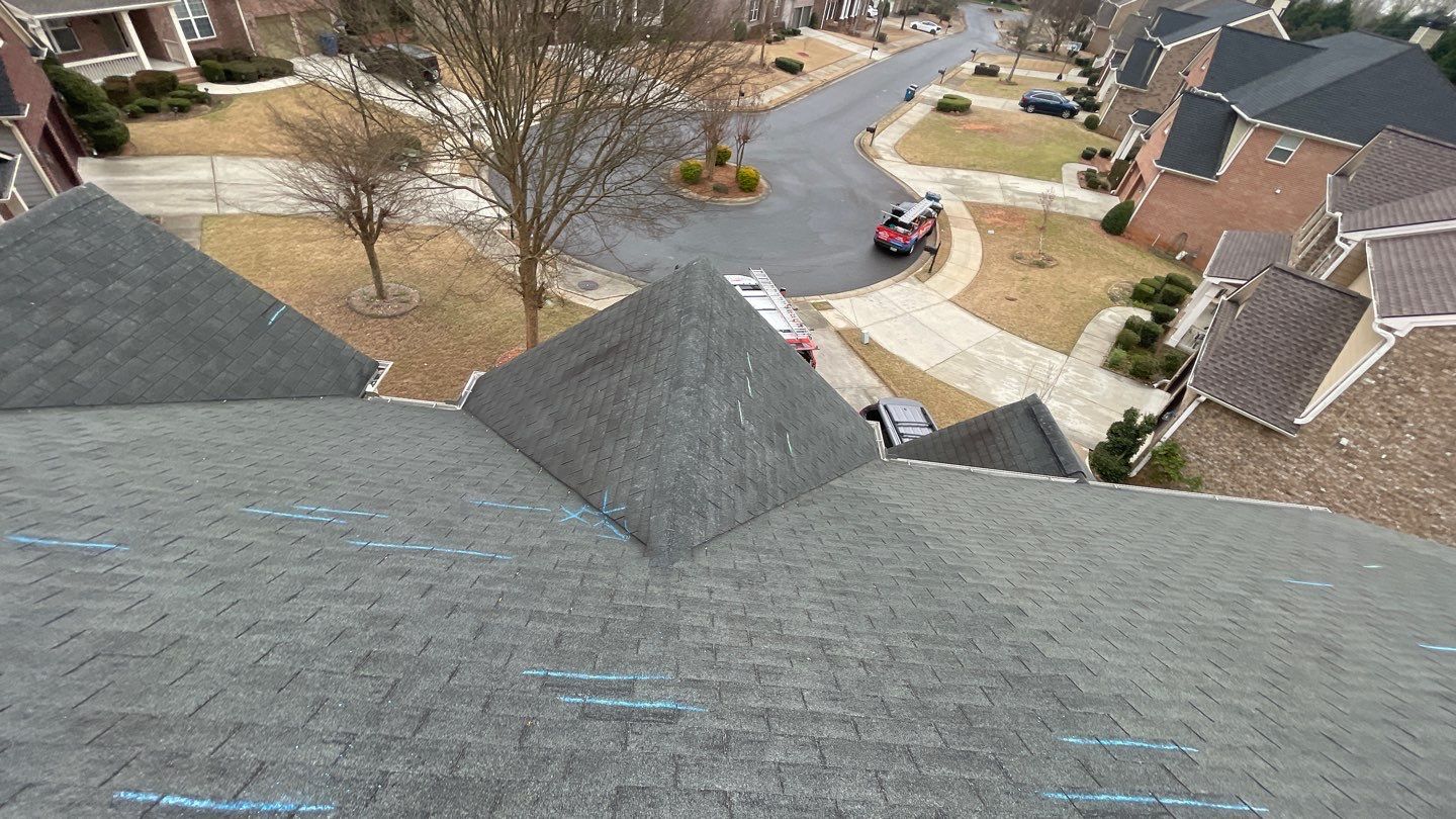 Residential Roofing Installation using Owens Corning Onyx Black by Inspector Roofing and Restoration