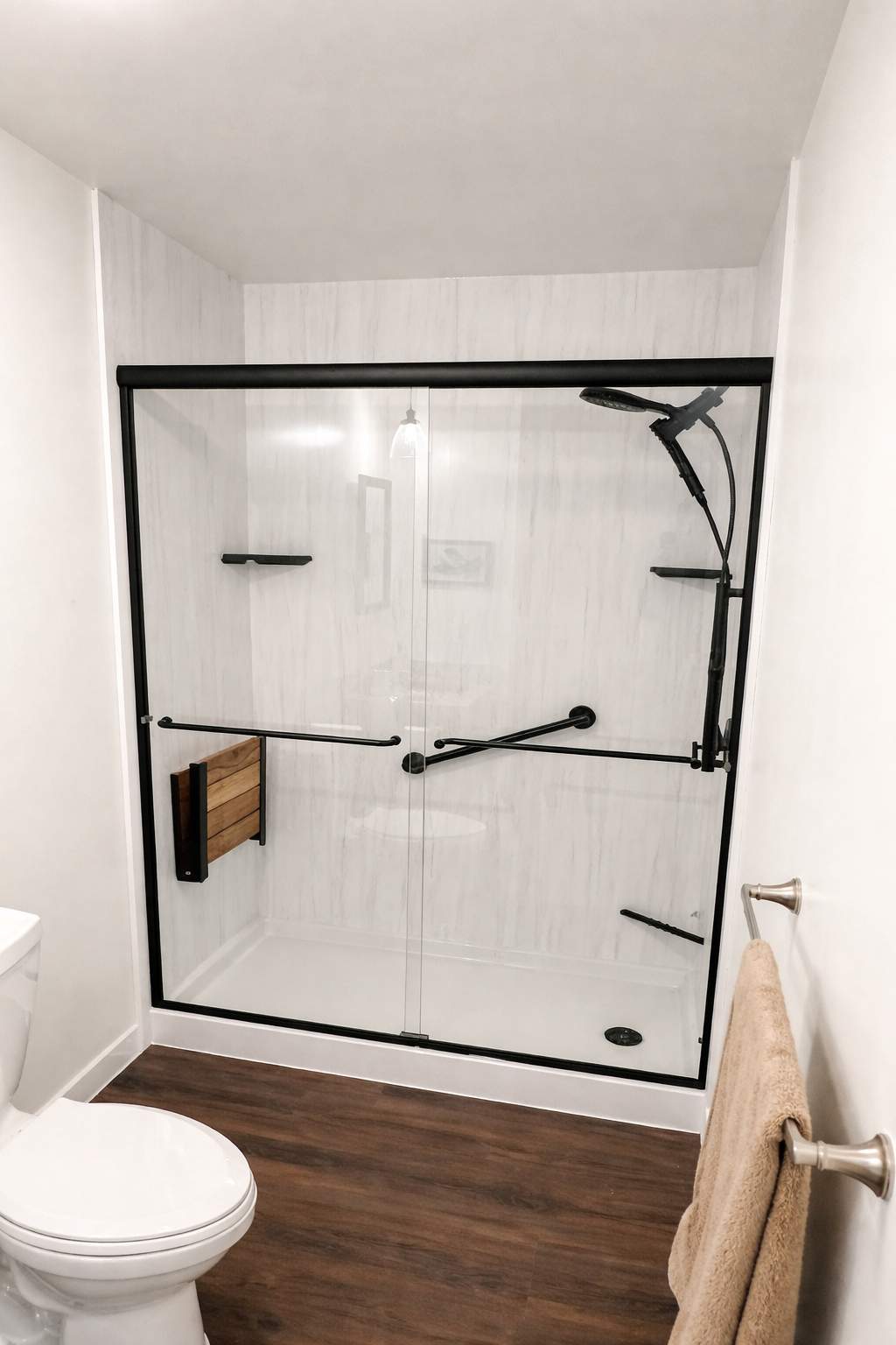 Shower Project in Bangor, PA by Fix Core LLC