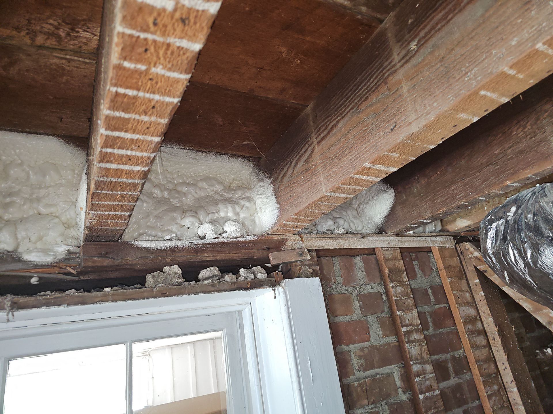 Home Remodel using Closed Cell Spray Foam by NYS Foam & Energy