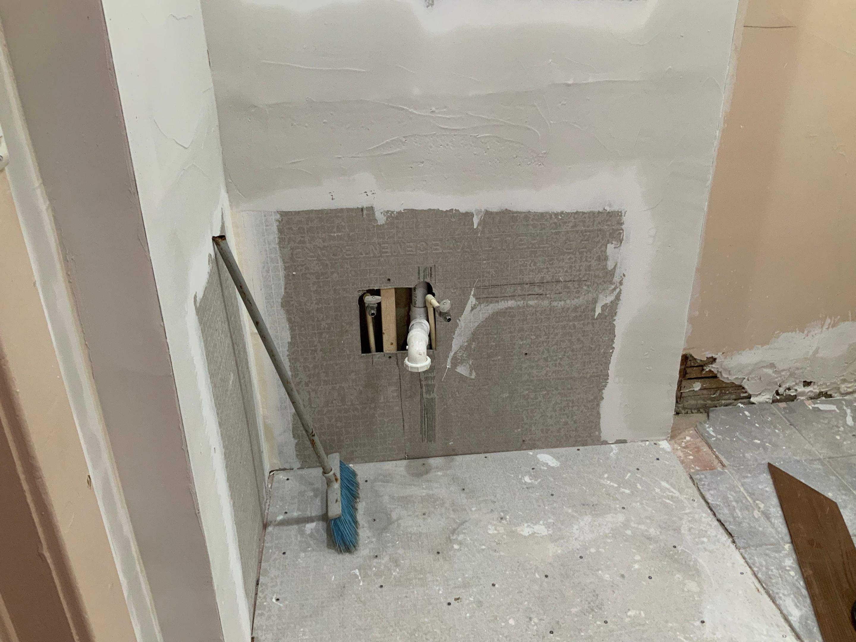 Bathroom Remodel using New Bathroom Tile and Tube by Alpha Design Services