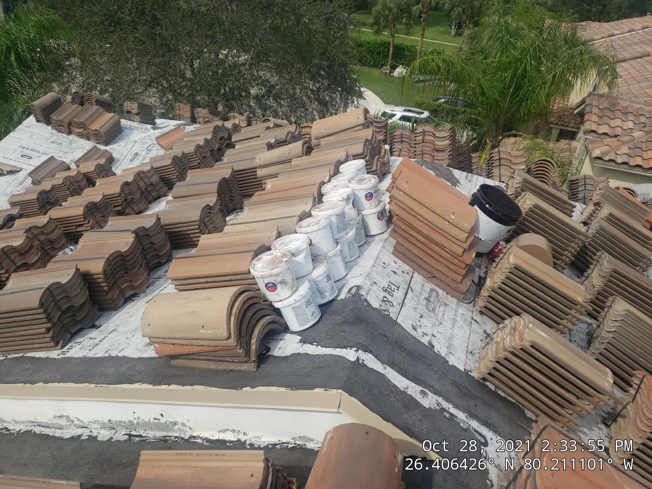 Residential Roofing Installation using Eagle Roofing Tile by BLUES BROTHERS ROOFING