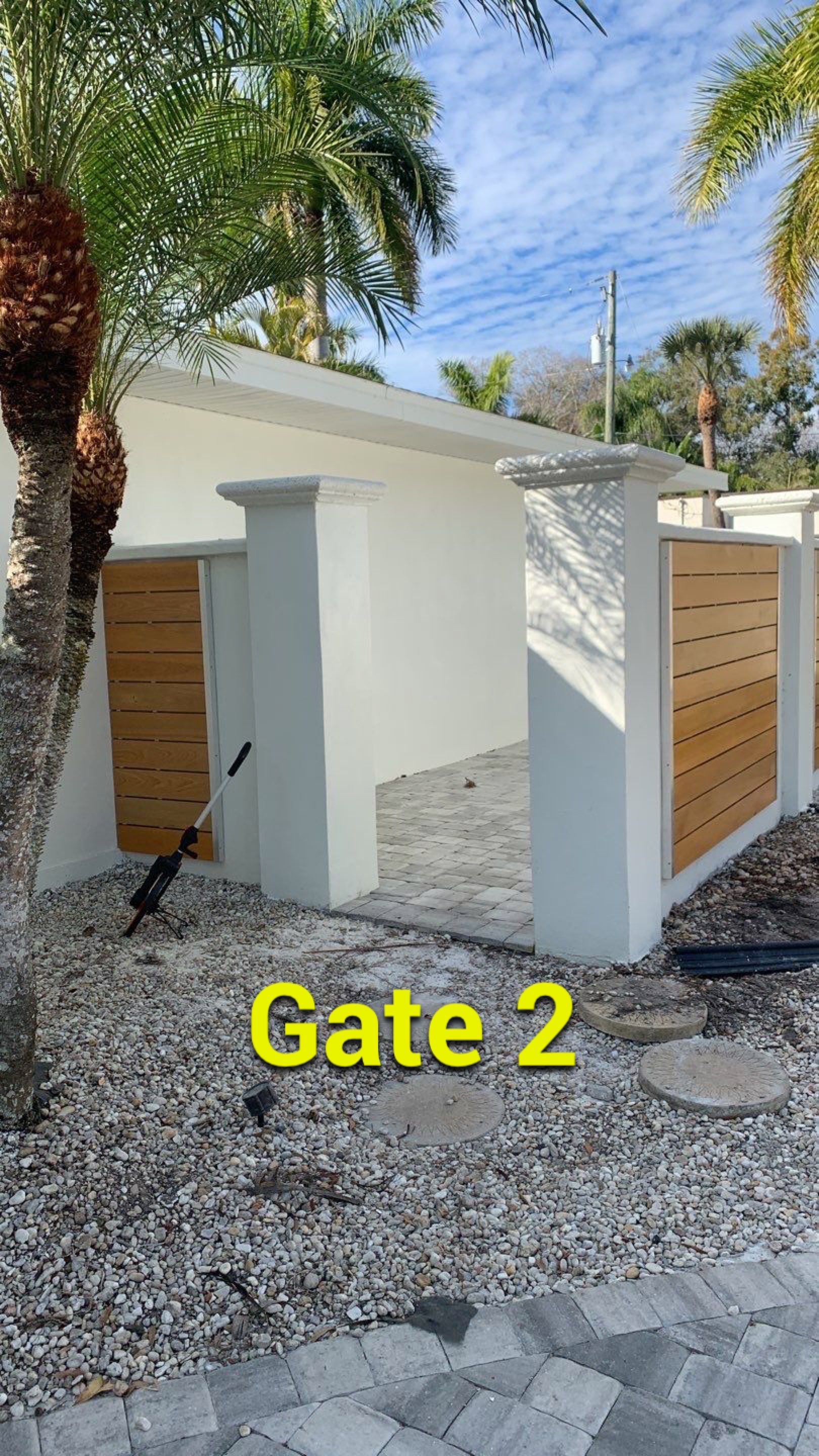 Sarasota, FL 6ft. Tall Custom Modern Aluminum Gates  by Asap fence and gates, LLC