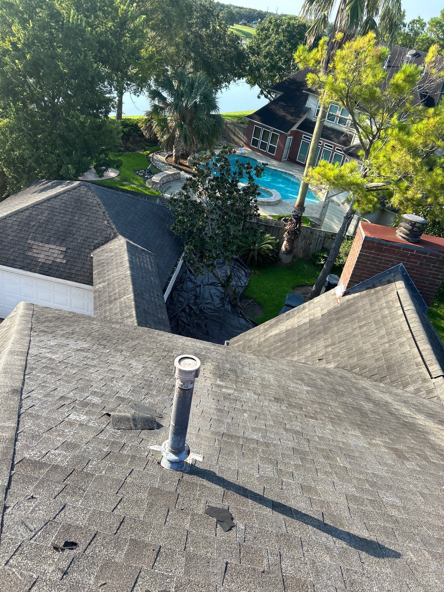 Residential Roofing Installation using Owen's Corning Duration (Lifetime) Shingles by Roof Repair Company