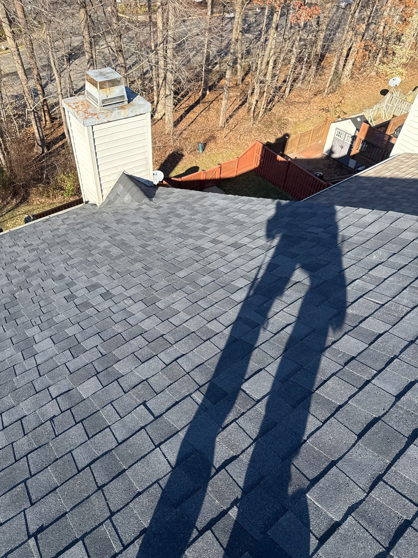 Burke: Residential Roof Replacement with CertainTeed Landmark Pro in Max Def Moire Black by RM Banning, Inc.