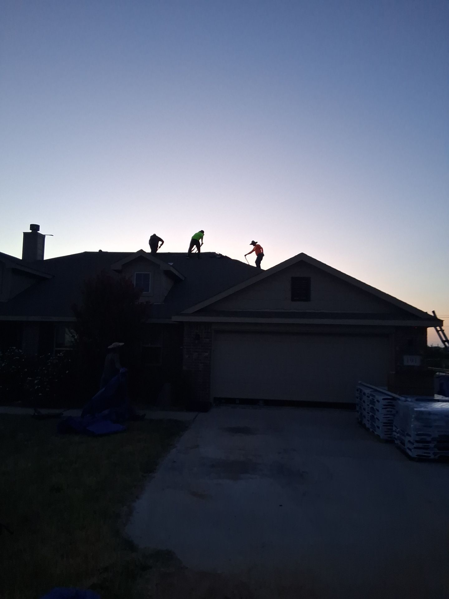 Residential Roof Replacement and Decking Repair in Springtown, Texas by Performance 1 Roofing