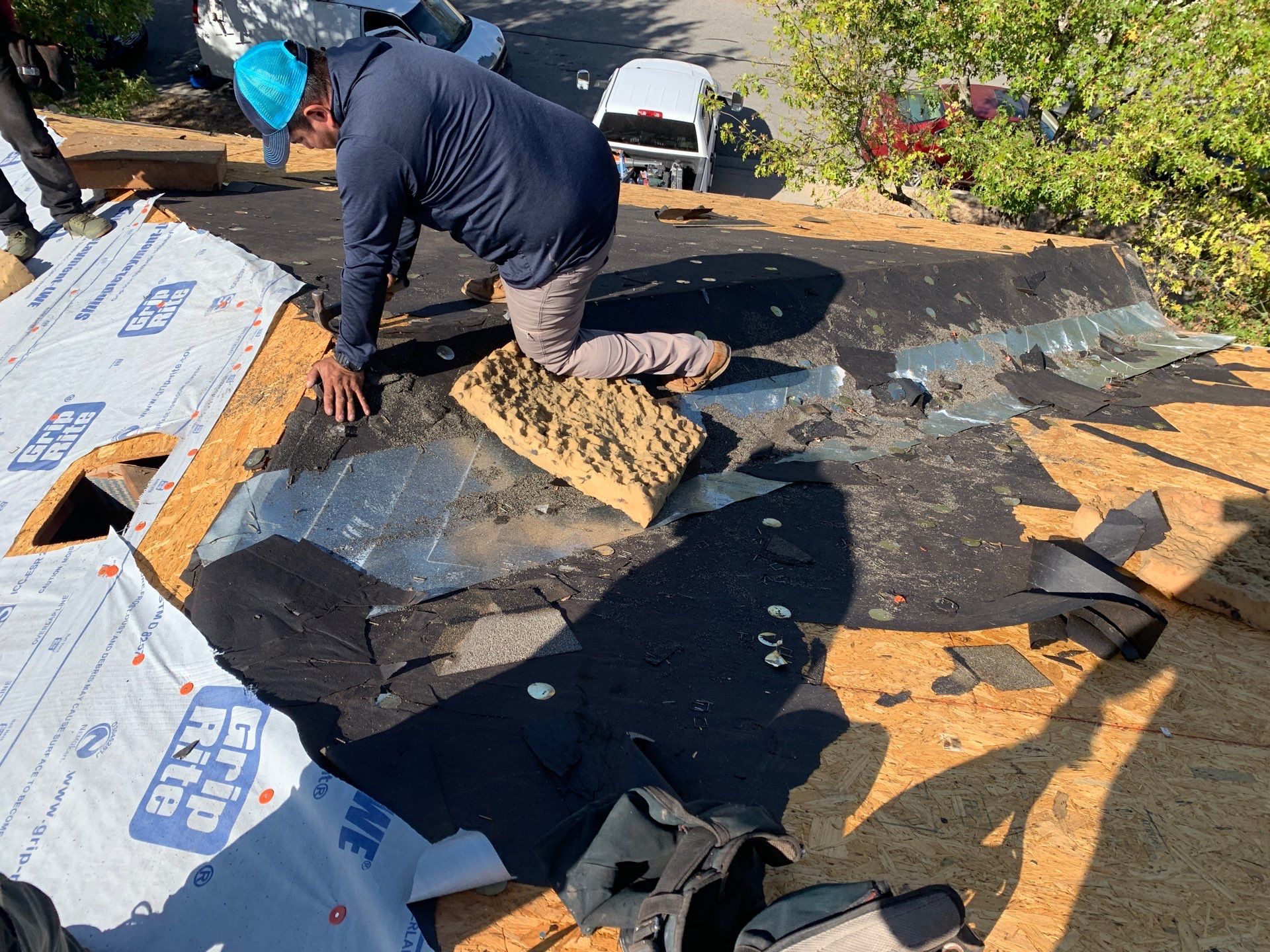 Asphalt Shingle Roof Replacement and Hail Damage Restoration in Hutto by Caliber Restoration LLC