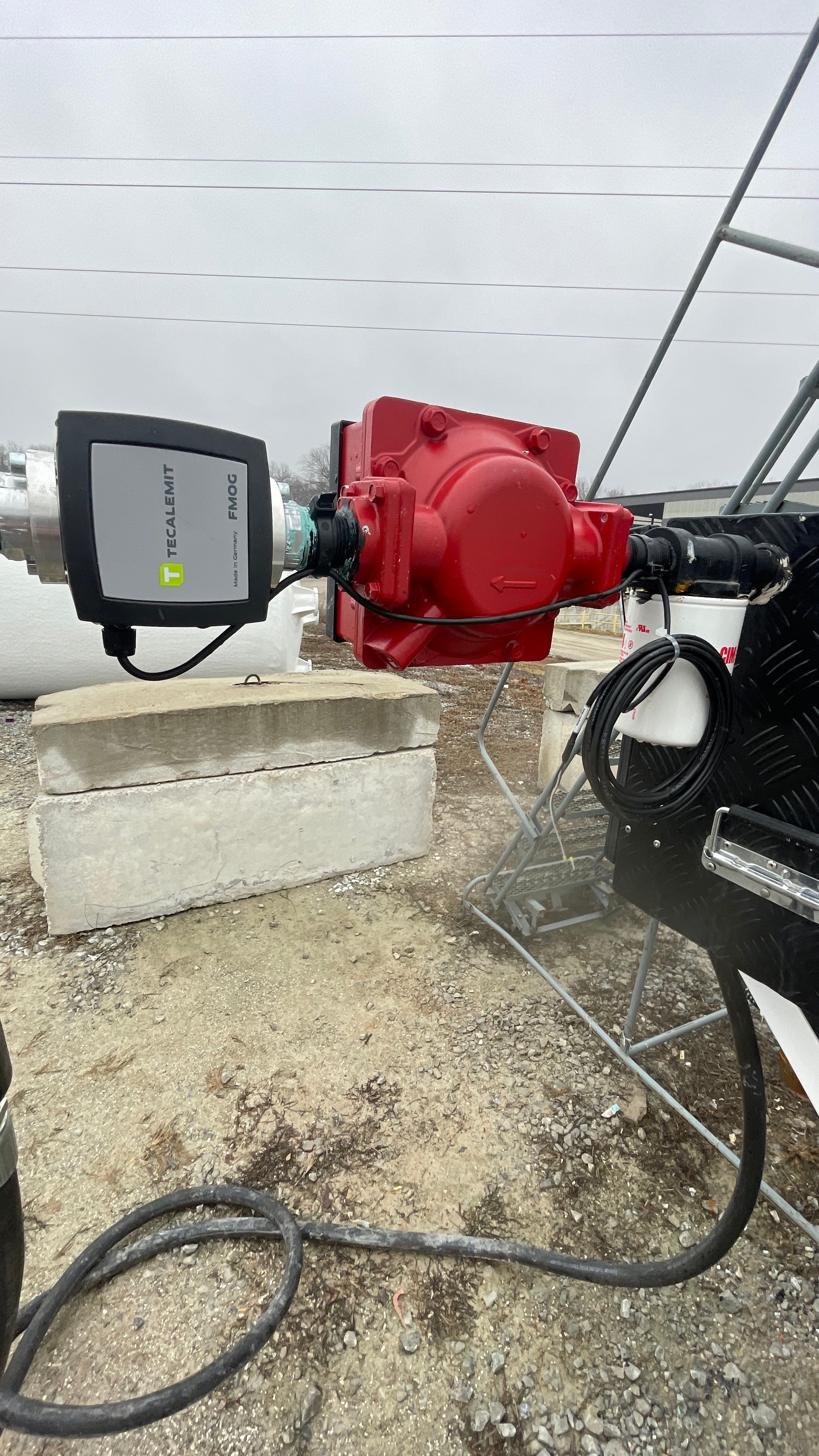 Diesel Fuel Dispensing Station by Argent Electric LLC