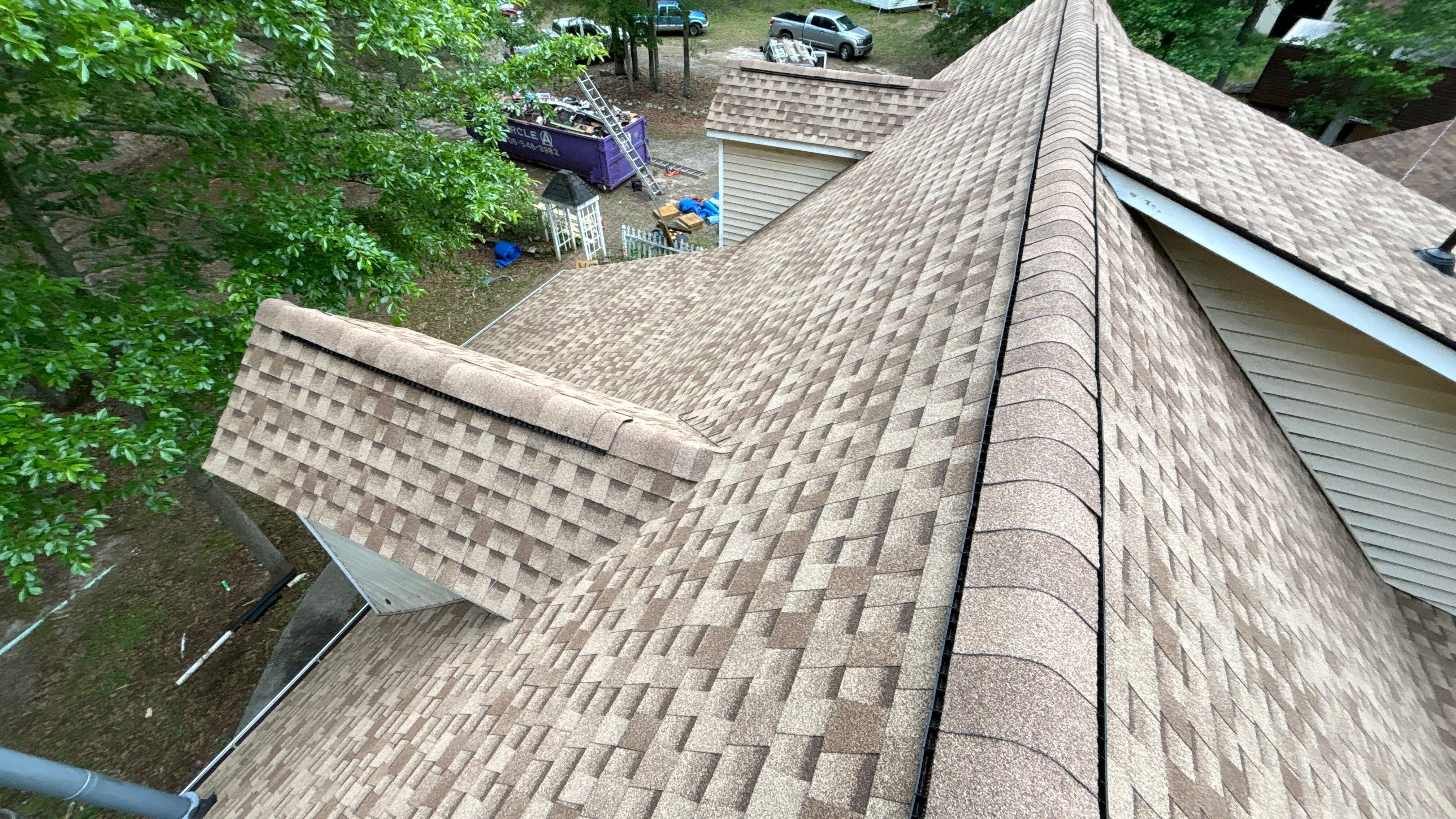 Roof Replacement and cover porch by Deerfield Roofing LLC