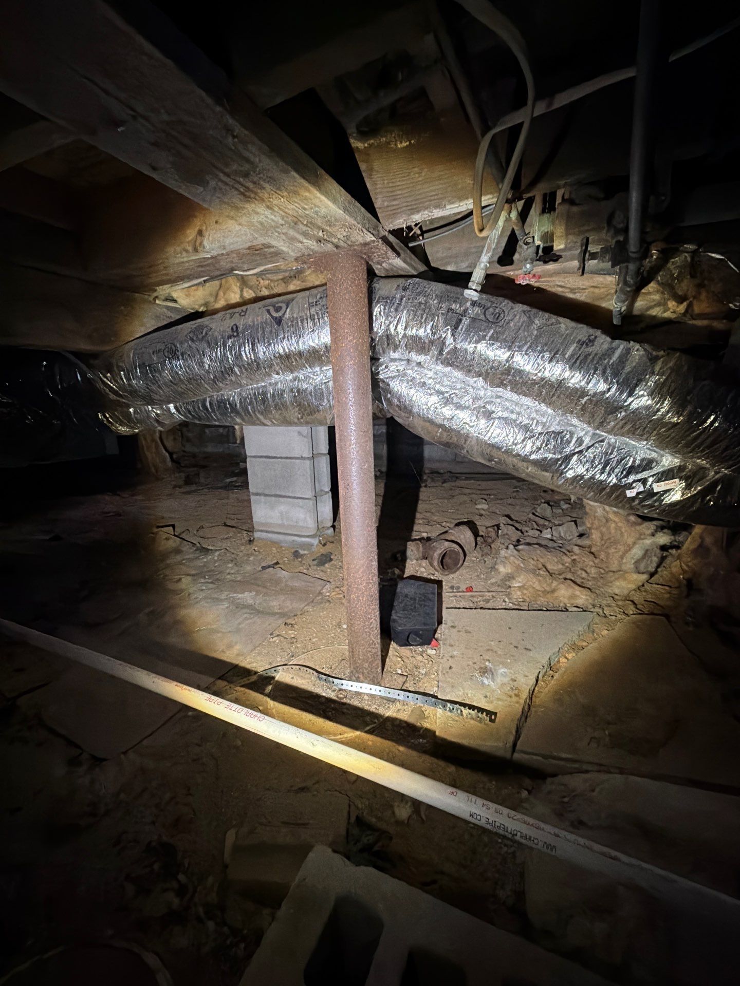 West Islip Crawlspace by Newhouse Restoration