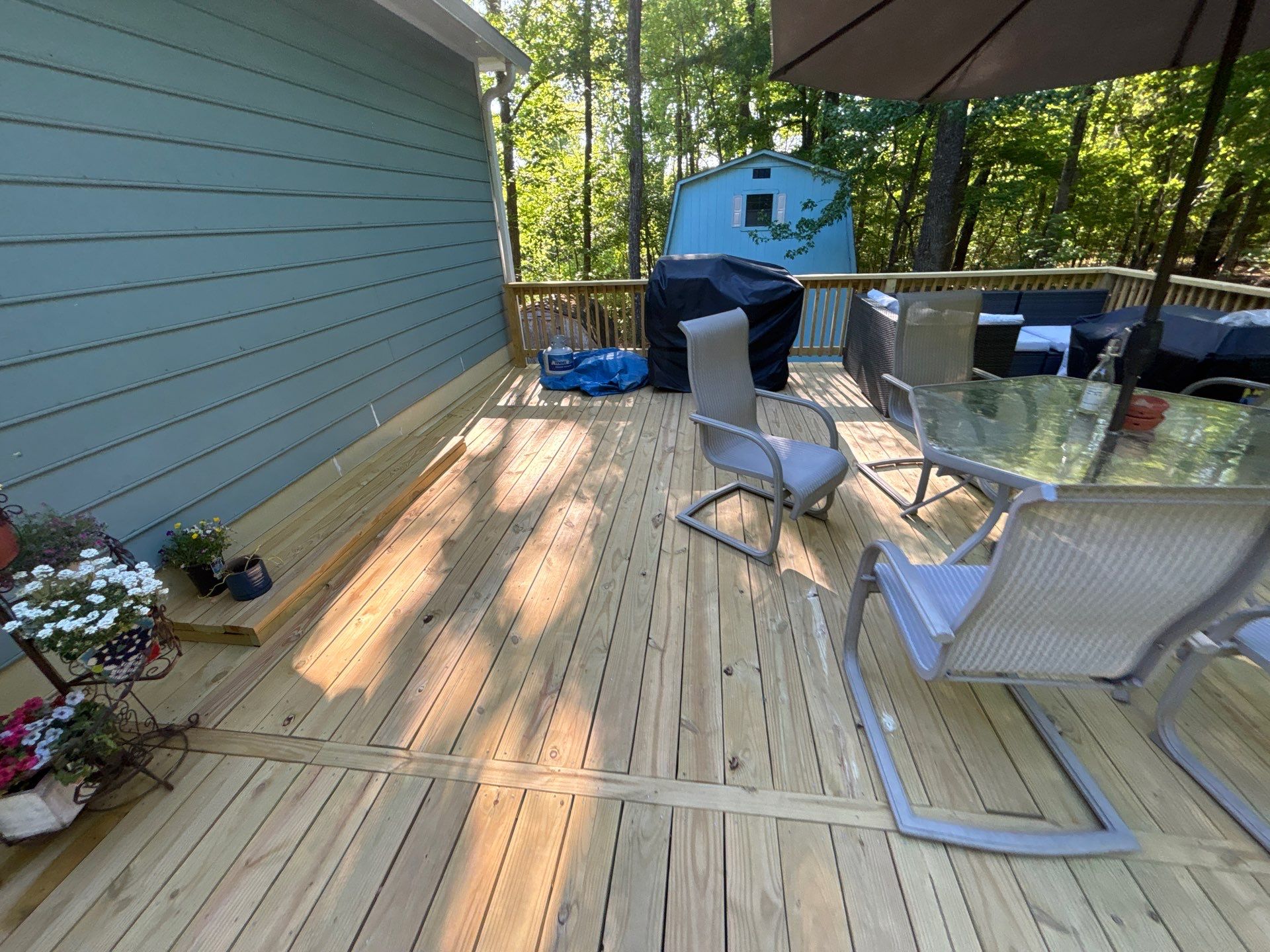 Deck using Wood Sealant by DuraSeal