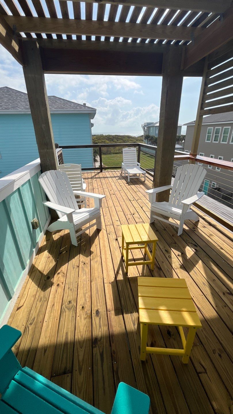 Roof Top Clubhouse on the Beach by Bayfront Roofing and Construction