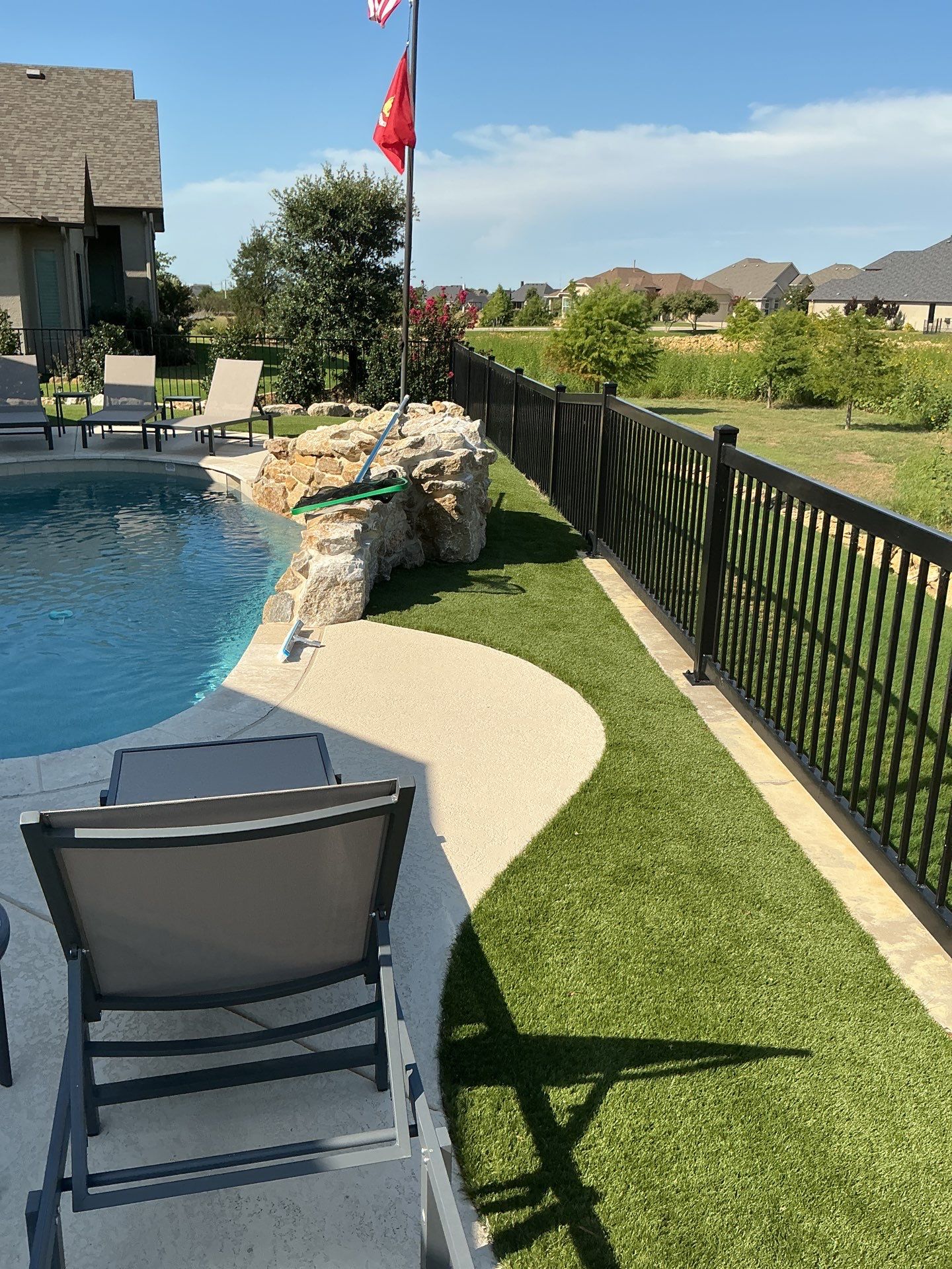 Project in Denton by Turf Concepts