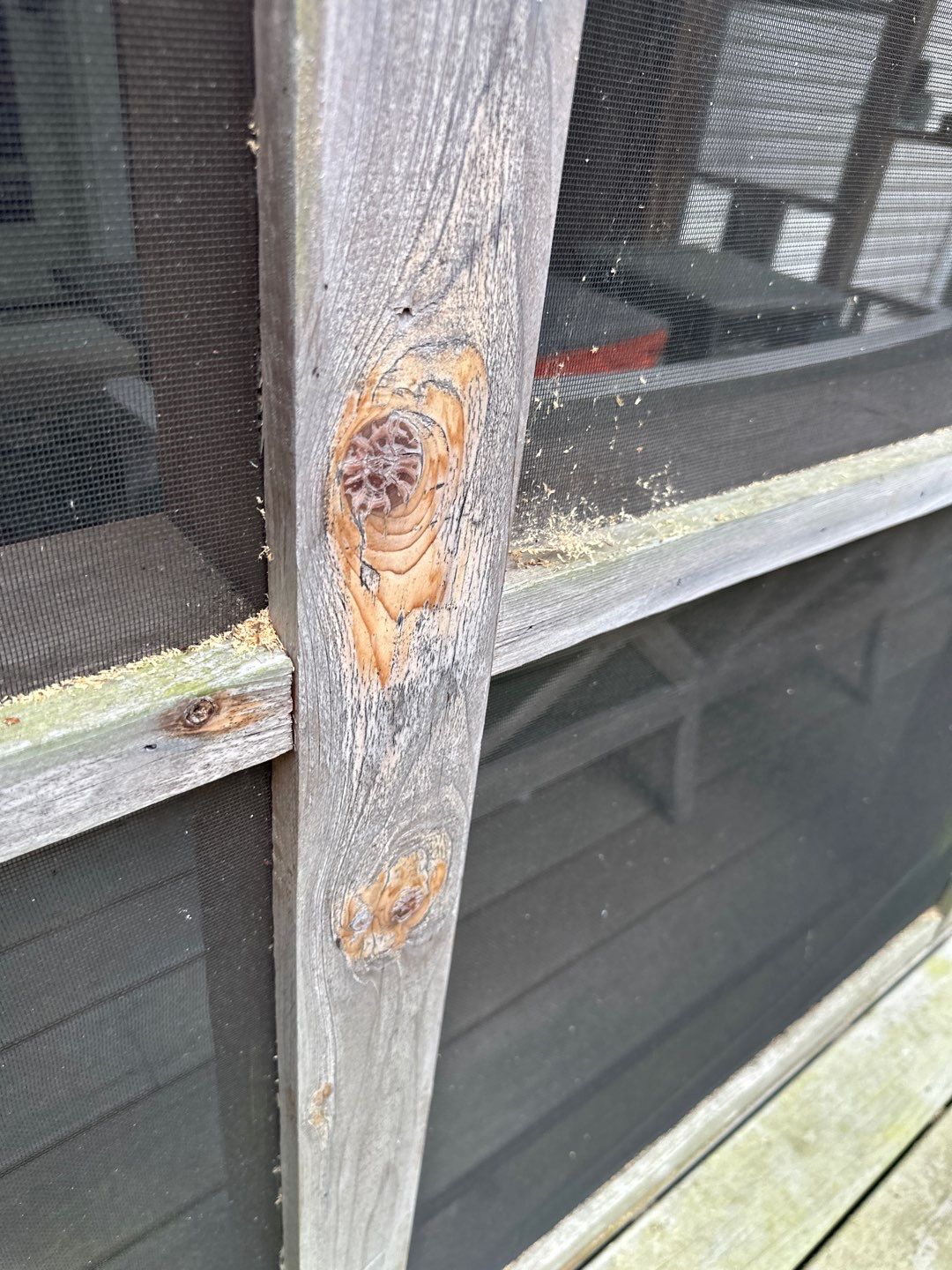 Weathered Deck using Wood Sealant by DuraSeal