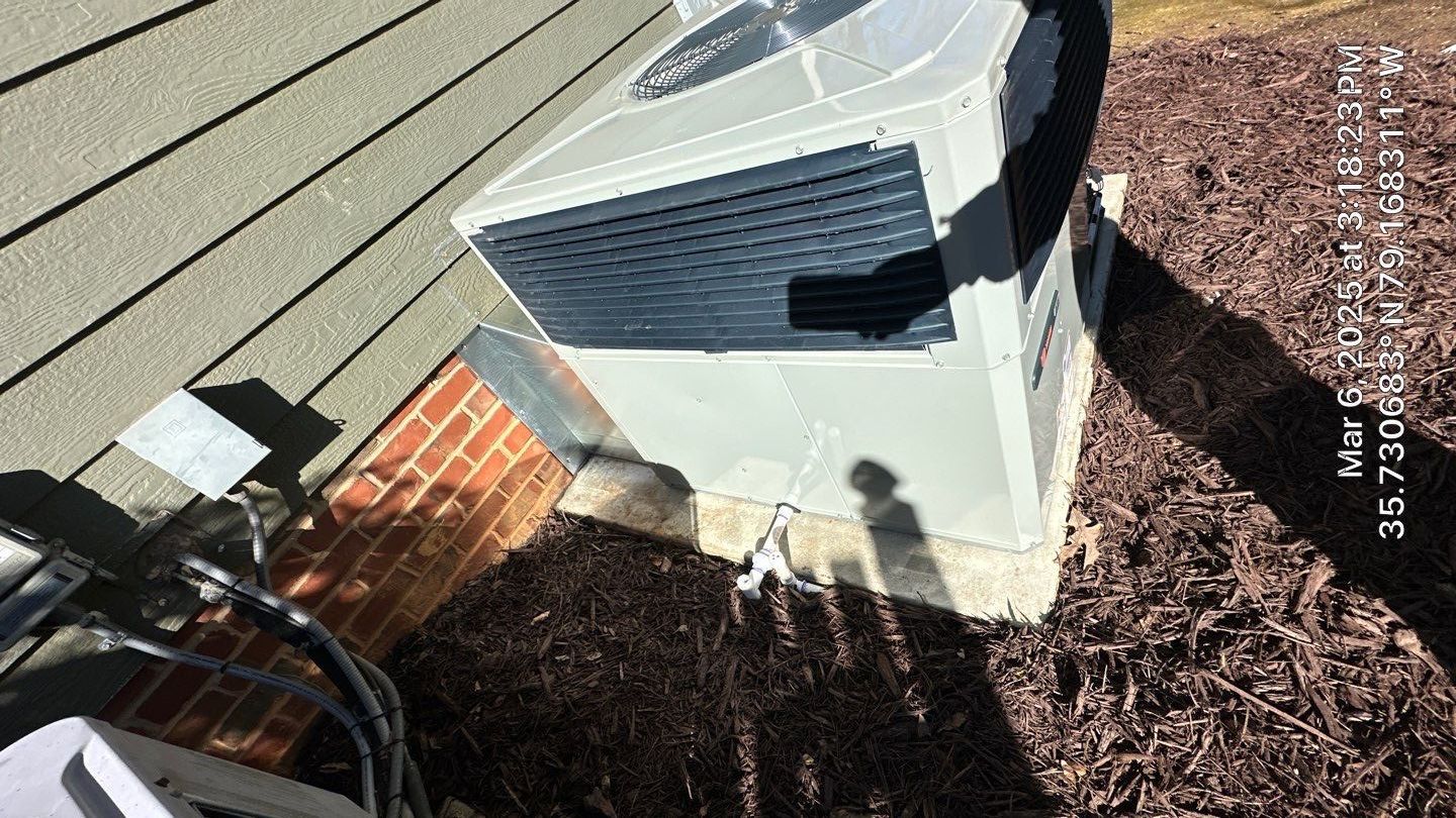 Trane Gas Package Unit Replacement by Nick's Mechanical LLC.