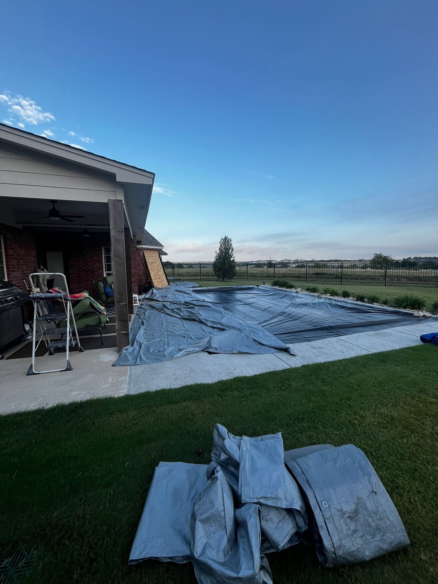 Project in Cleburne by Lonestar Roofing and Restoration LLC.