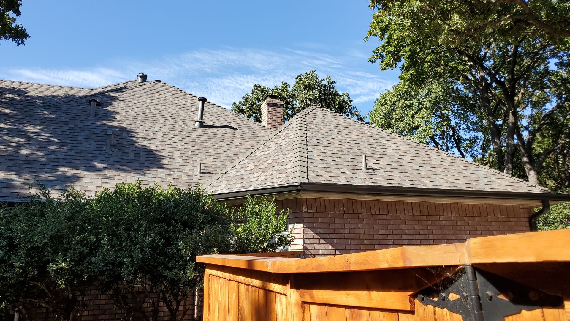 Residential Roofing Installation using ATLAS StormMaster Shake by Harvey Roofing & Construction
