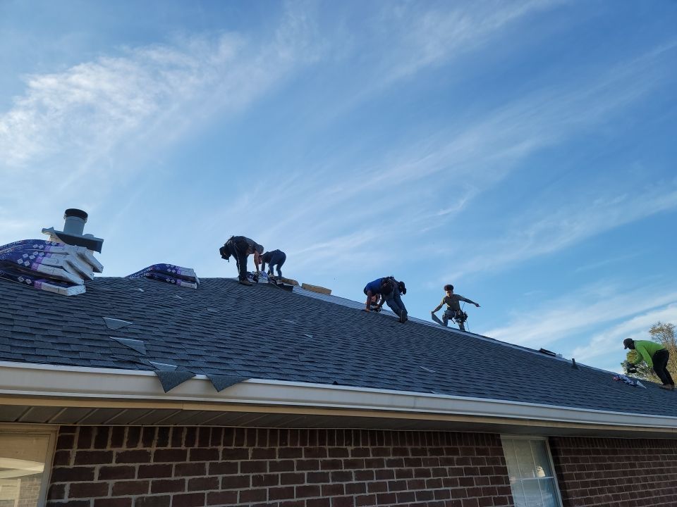 Residential Roofing Installation using Roof Replacement by American Roofing & Construction LLC