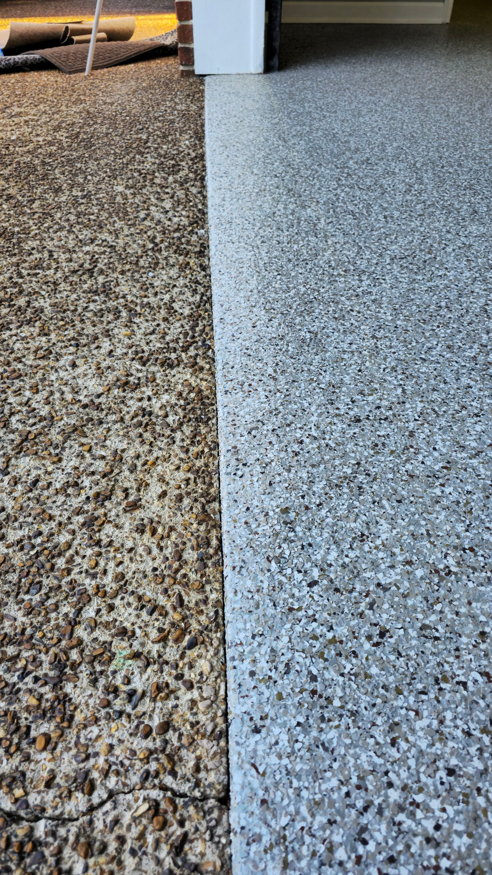 Garage using Creekbed by Elite Floor Solutions