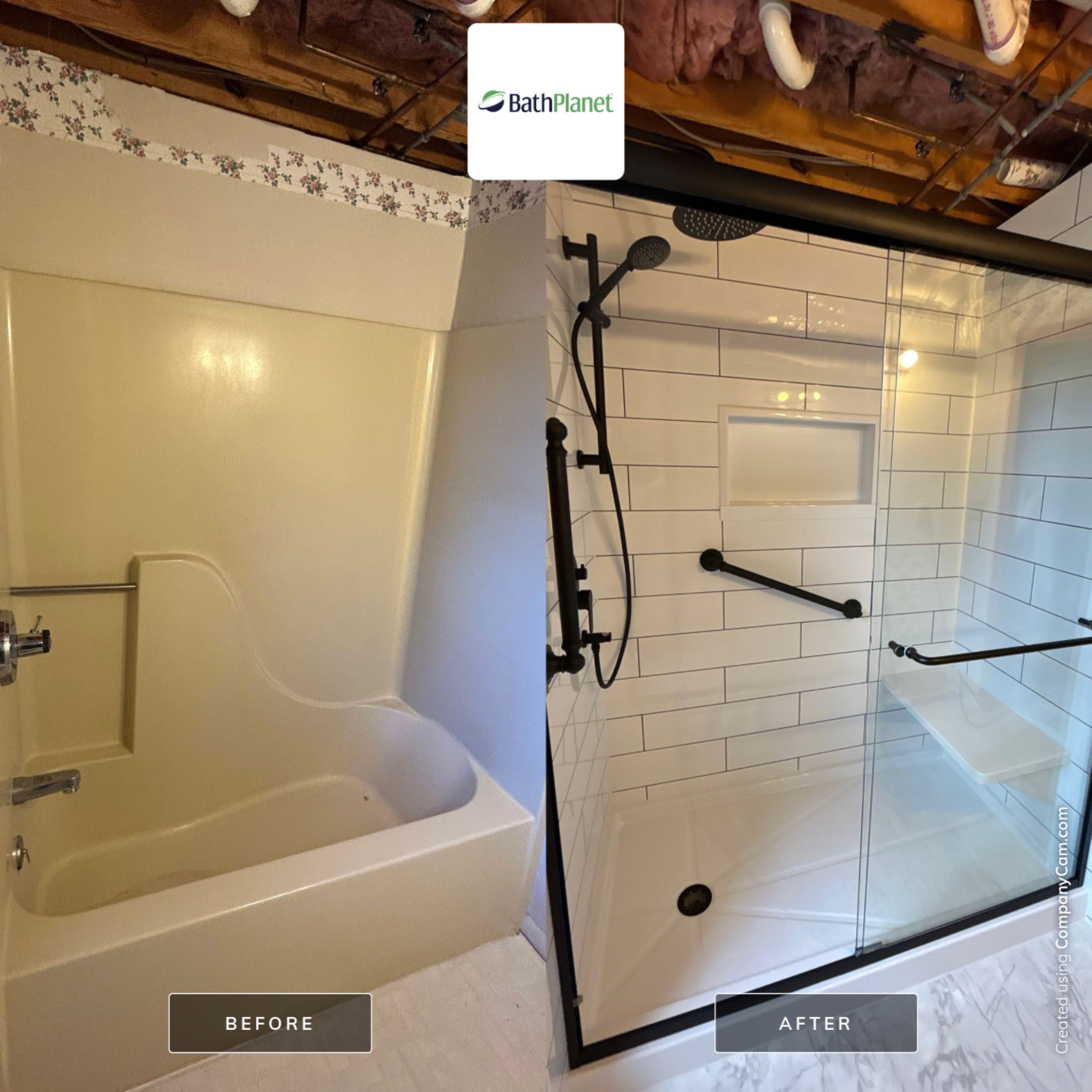 Accessibility Shower by BathPlanet SW Virginia