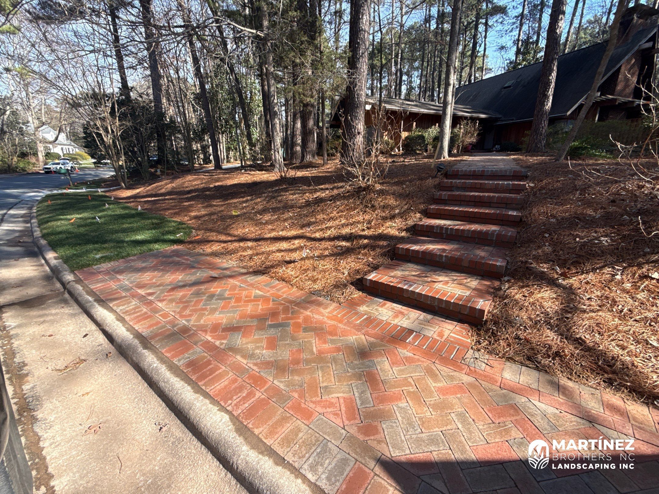 Hardscaping and concrete work in Durham by Martinez Brother’s Nc Landscaping Inc