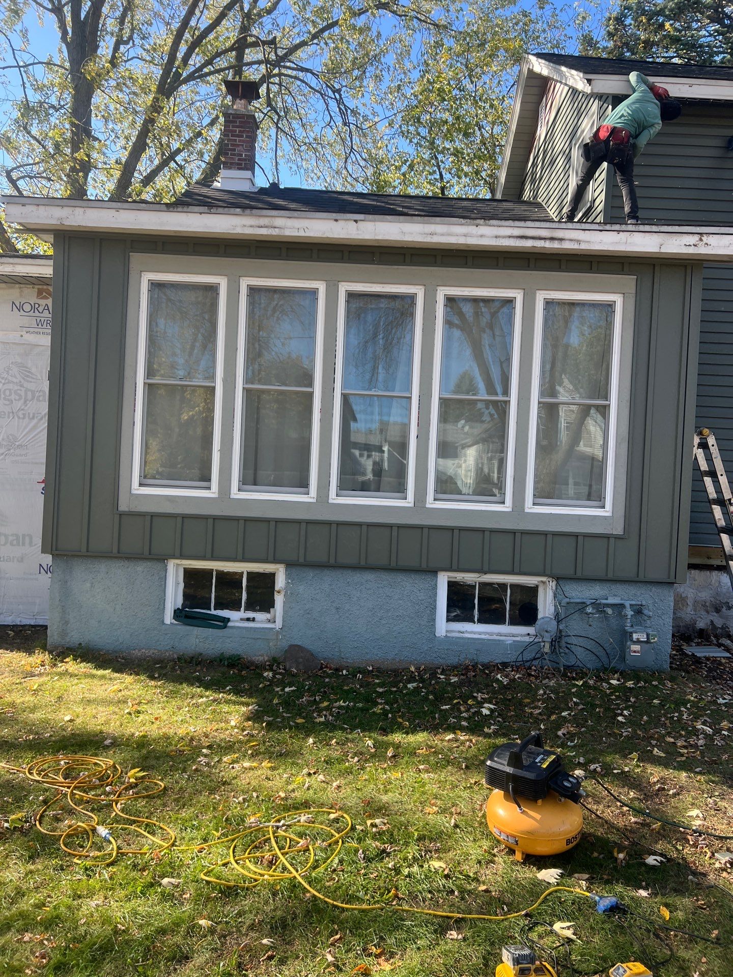 FULL HOME SIDING MAKEOVER SHEBOYGAN  by Gellings Roofing & Siding