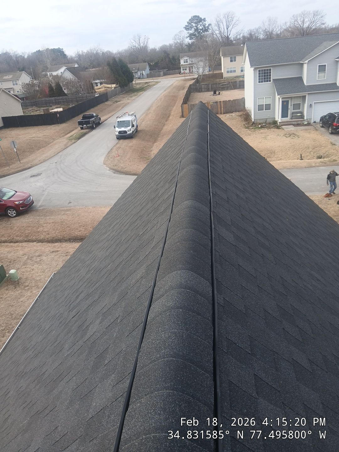 FORTIFIED Roof Installation in Jacksonville NC | CertainTeed Landmark AR Charcoal Black Shingles by RGR Construction and Roofing, LLC
