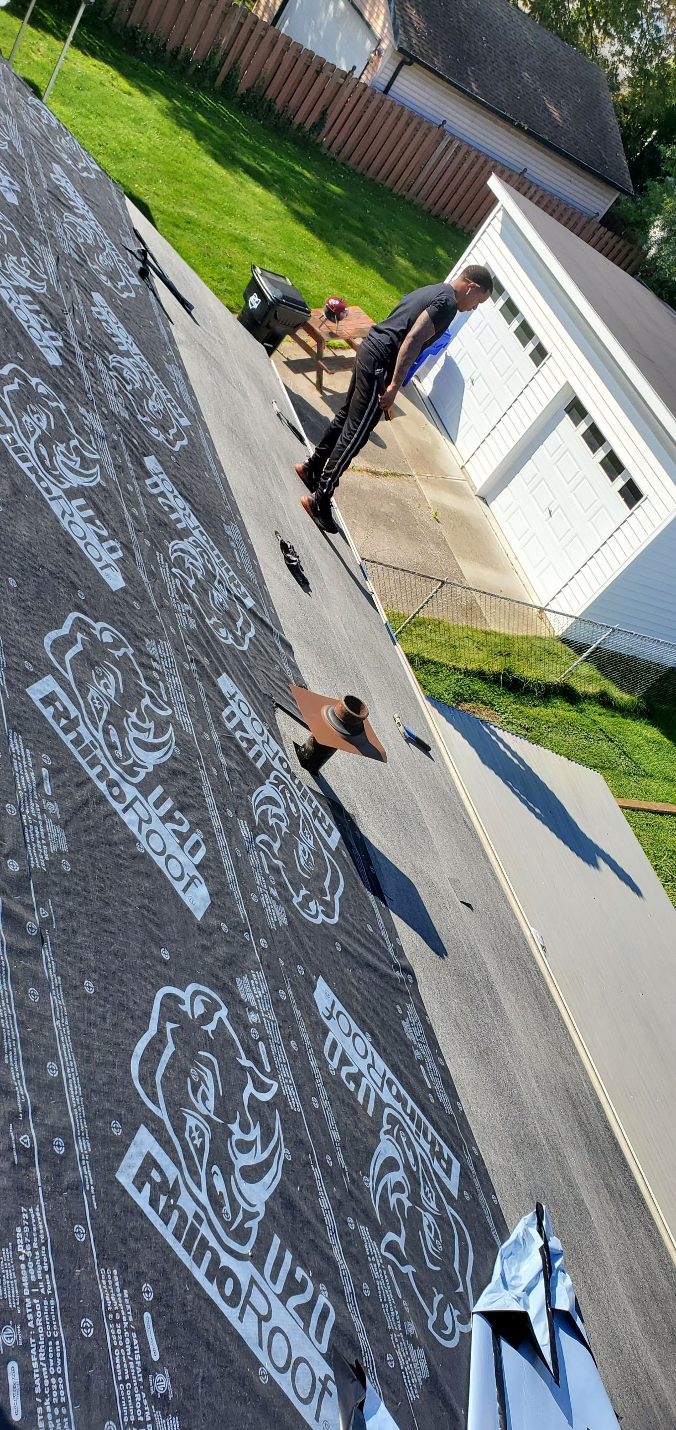 Residential Roofing Installation by Absolute Roofing and Construction